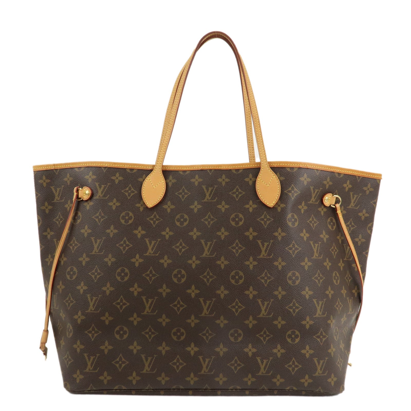 Louis-Vuitton-Monogram-Neverfull-GM-Tote-Bag-Hand-Bag-M40157