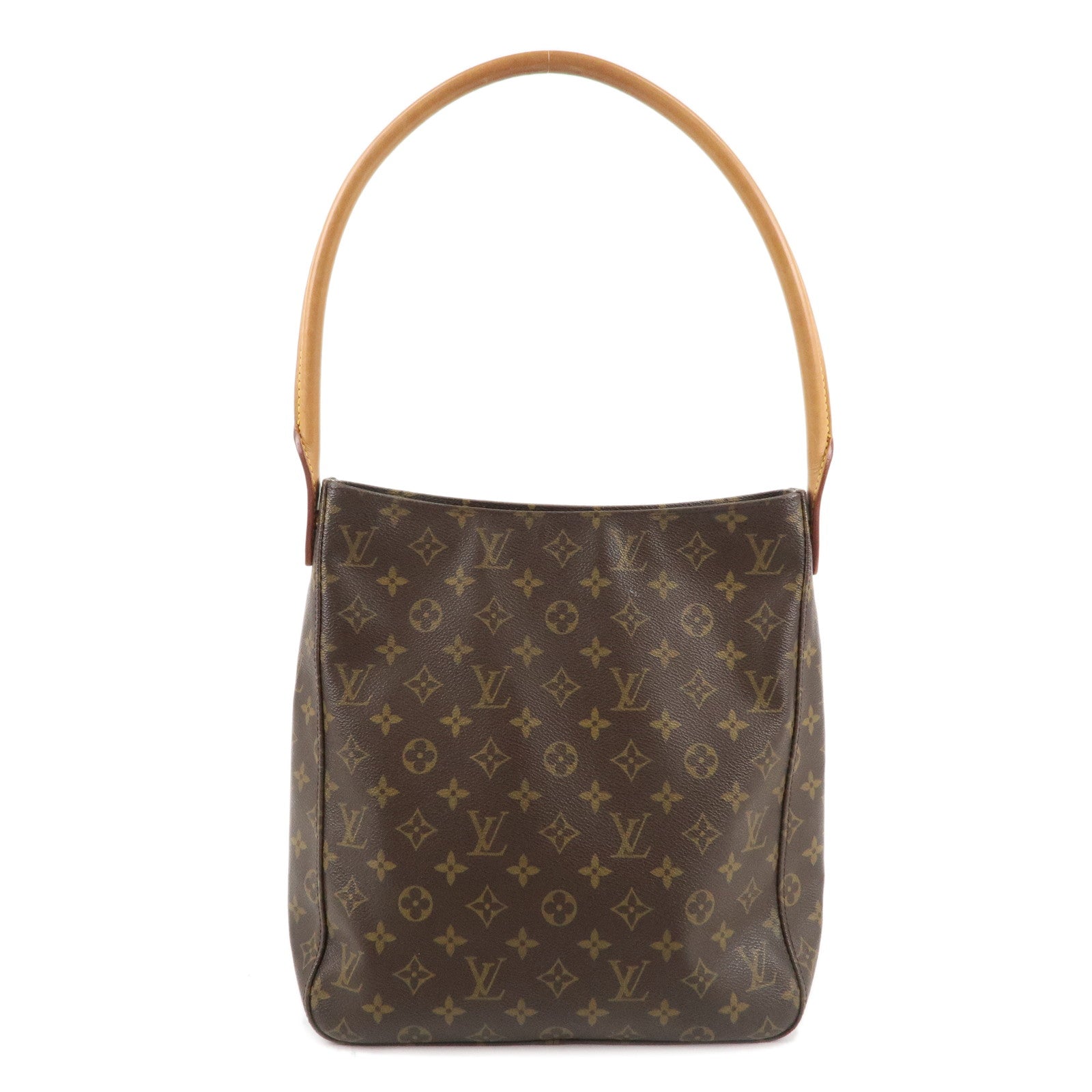 Louis Vuitton Monogram Looping GM Shoulder Bag Brown M51145