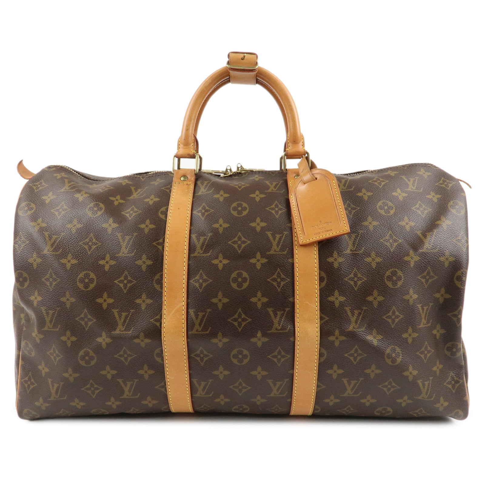 Louis-Vuitton-Monogram-Keep-All-50-Boston-Bag-Brown-M41426