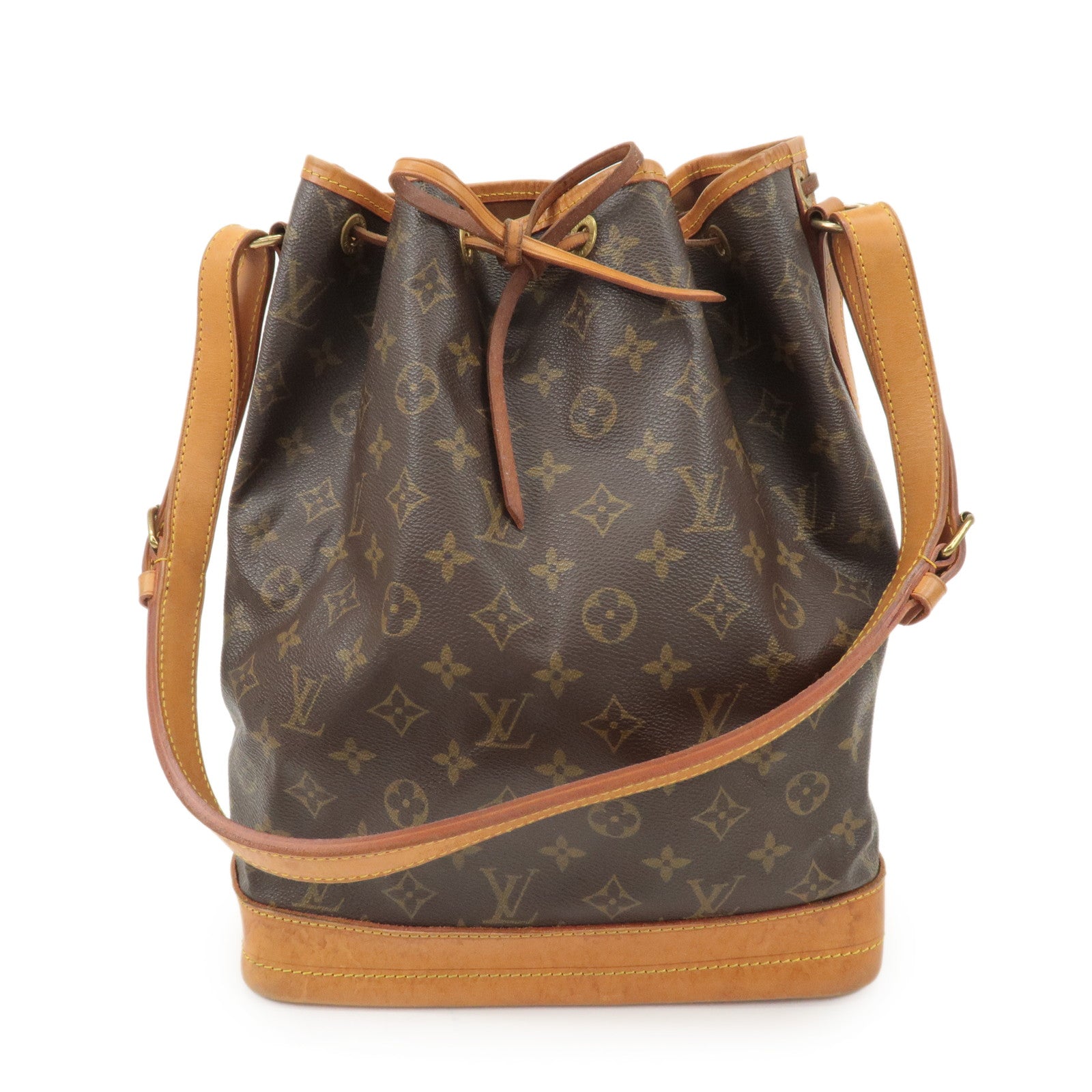 Louis-Vuitton-Monogram-Noe-Shoulder-Bag-Hand-Bag-Brown-M42224