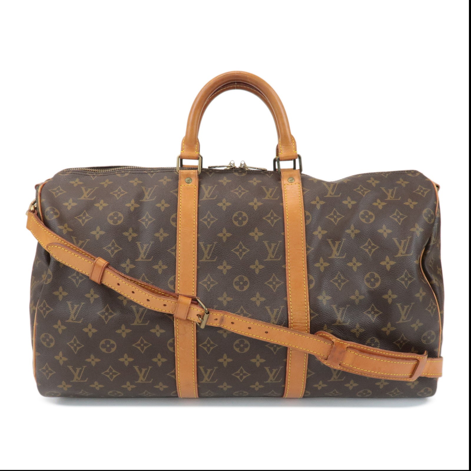 Louis-Vuitton-Monogram-Keep-All-Bandouliere-50-Boston-Bag-M41416