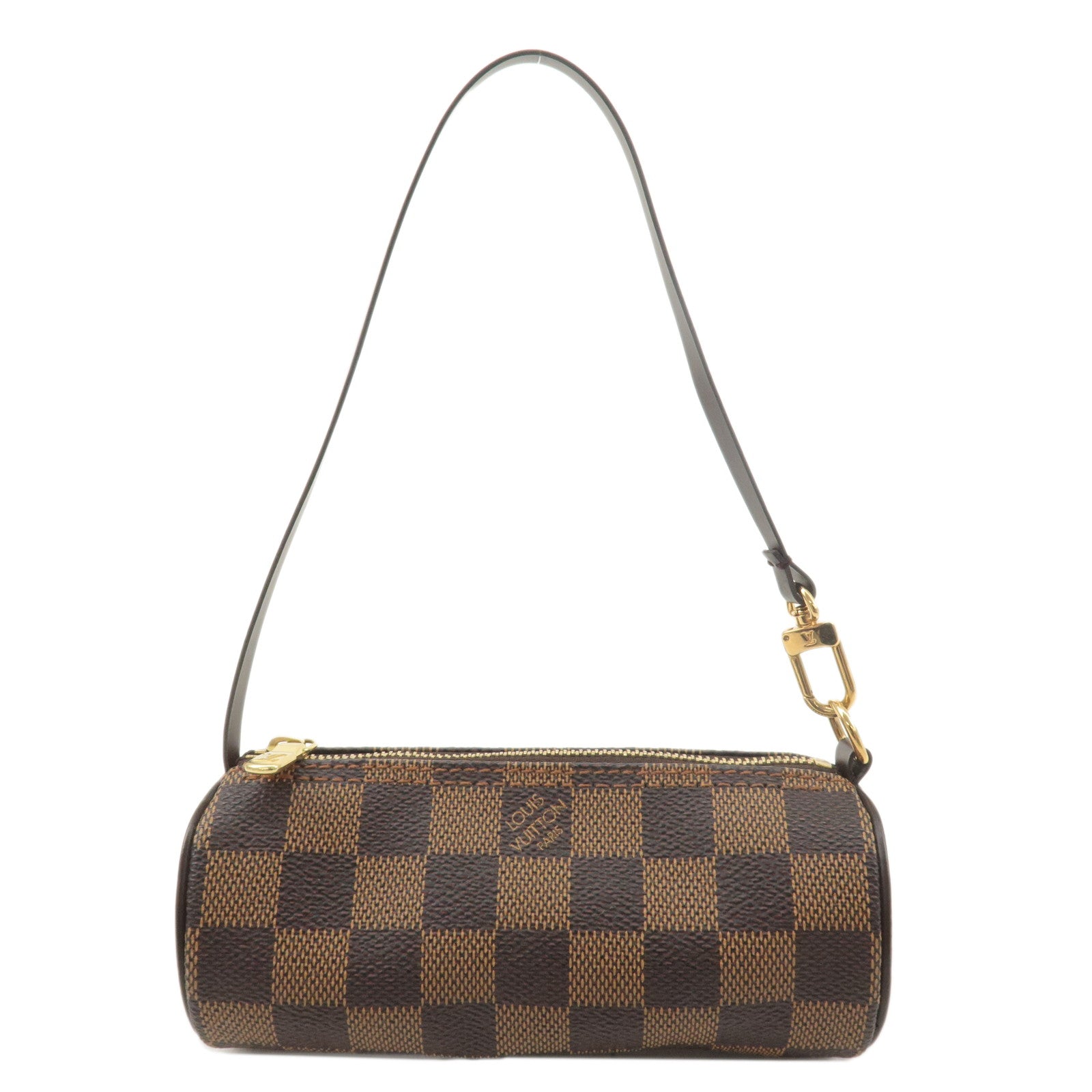 Louis Vuitton Damier Mini Pouch for Papillon Bag Brown