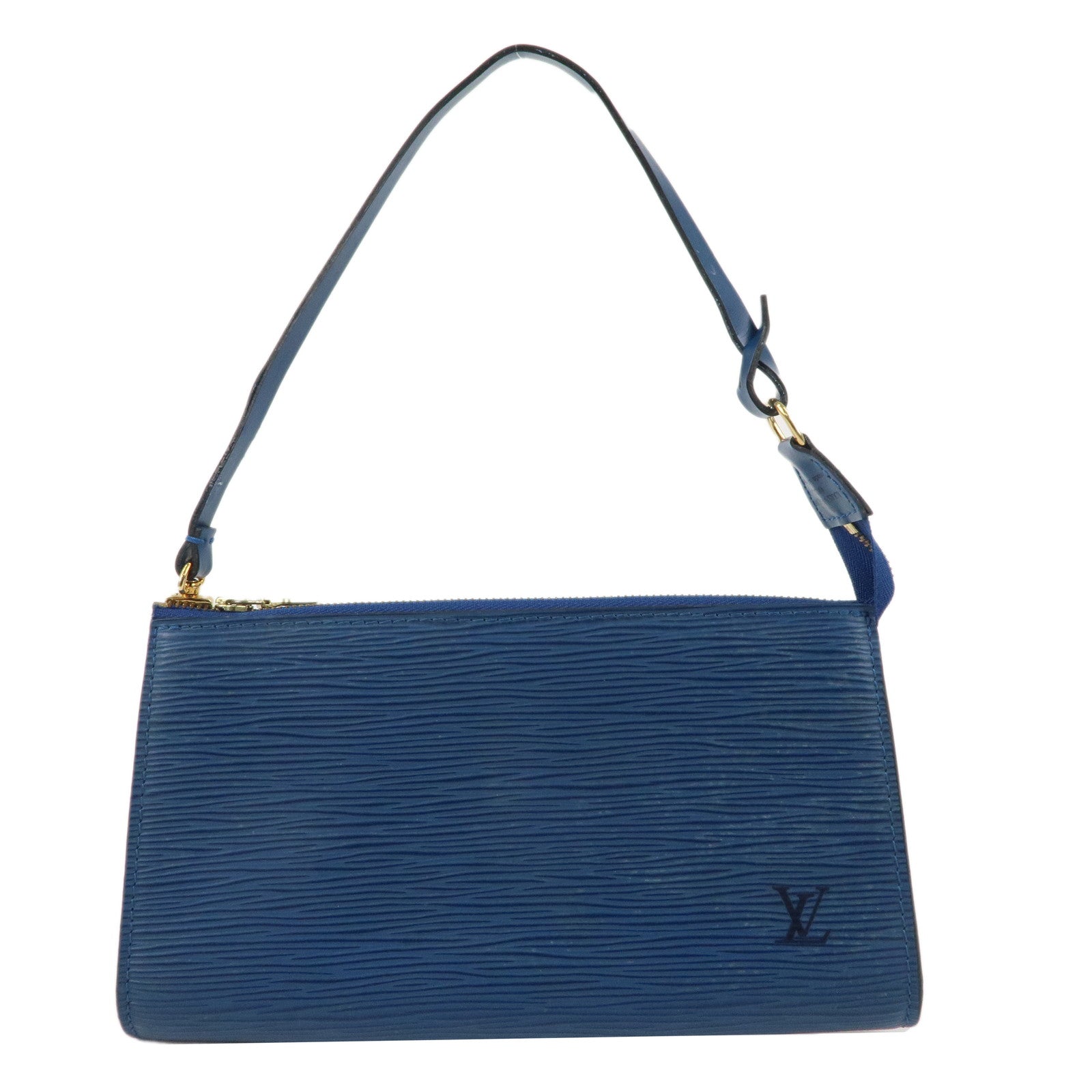 Louis-Vuitton-Epi-Pochette-Accessoires-Hand-Bag-Toledo-Blue-M52947