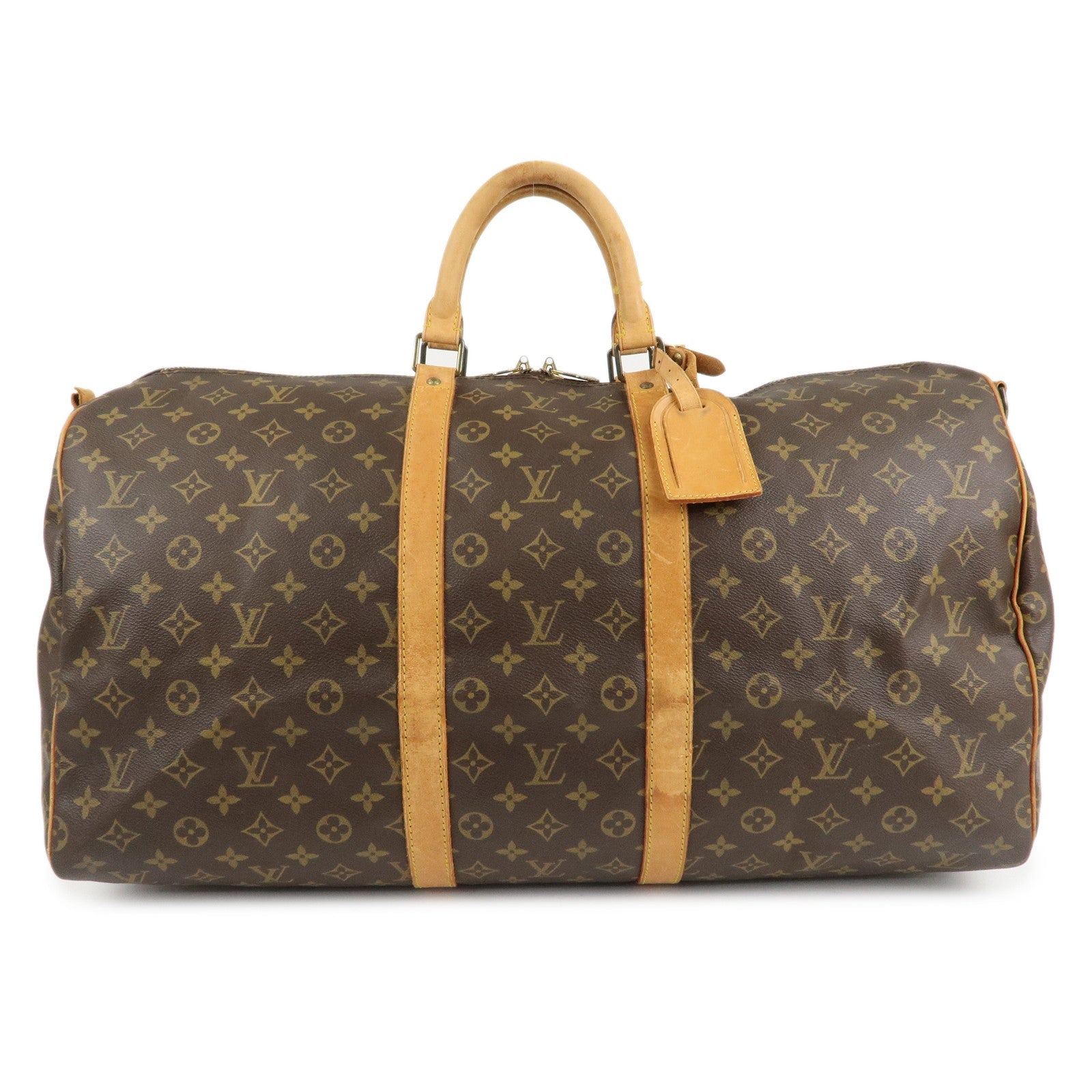 Louis-Vuitton-Monogram-Keep-All-Bandouliere-55-Boston-Bag-M41414