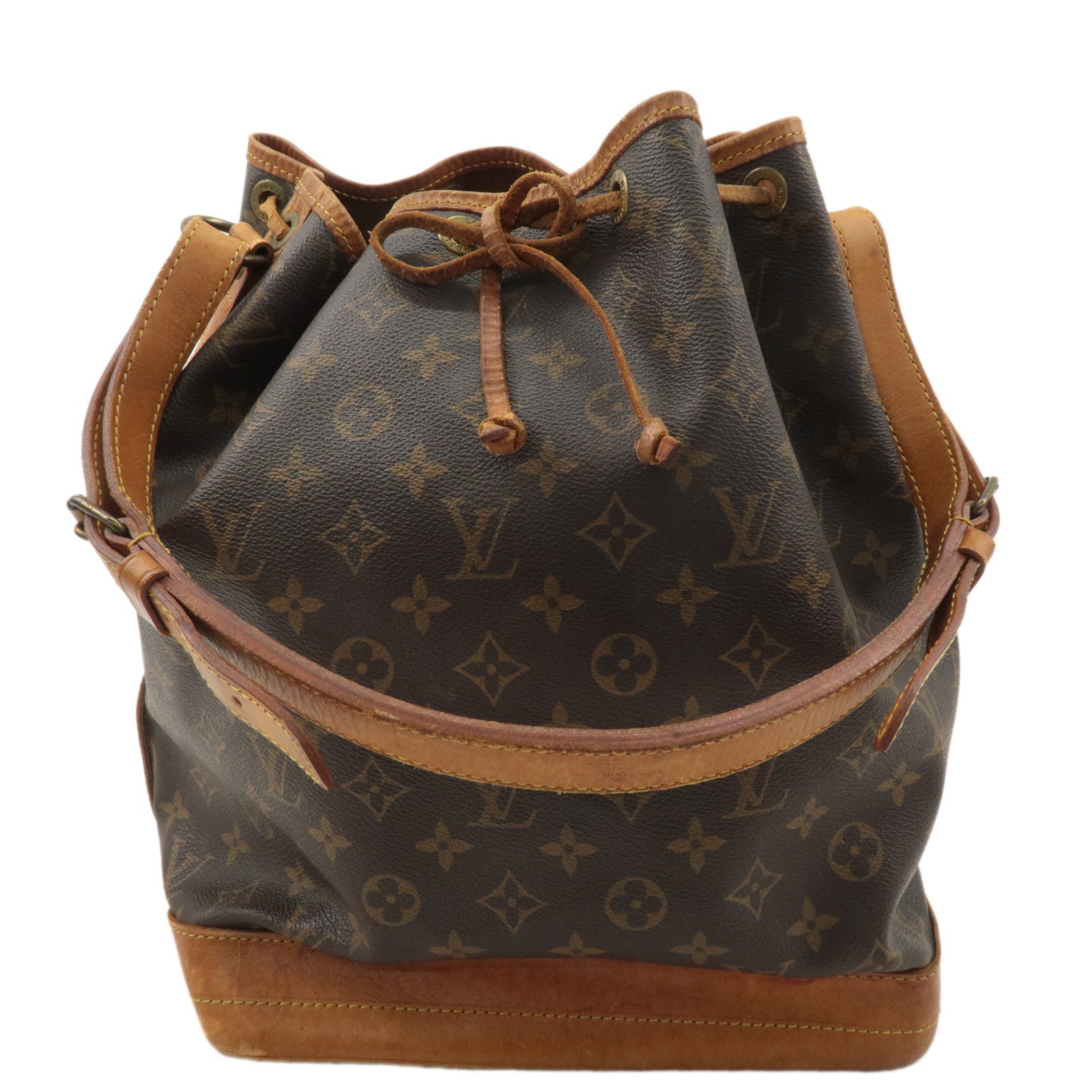 Louis Vuitton Monogram Noe Shoulder Bag Hand Bag Brown M42224