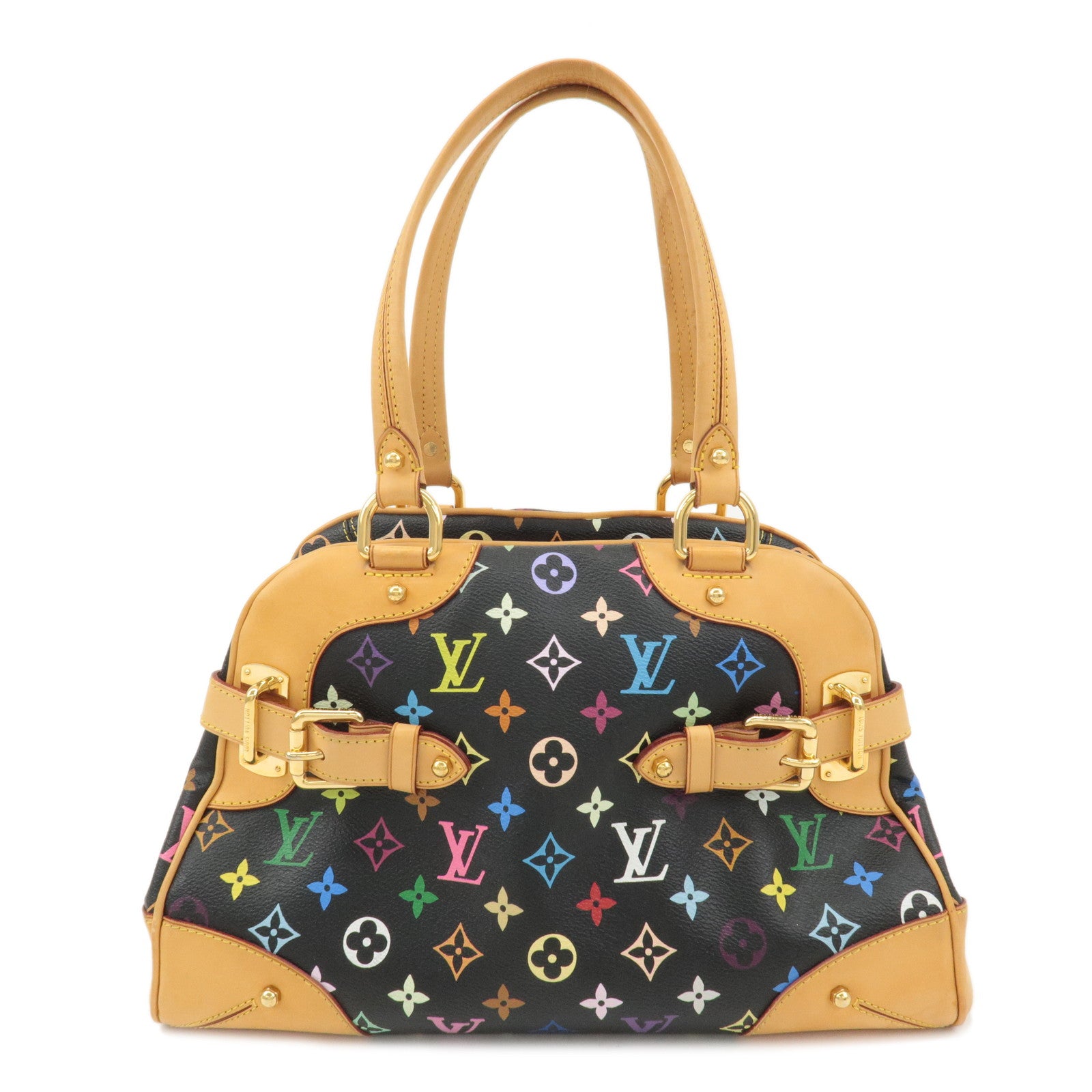 Louis Vuitton Monogram Multi Color Claudia Hand Bag M40194