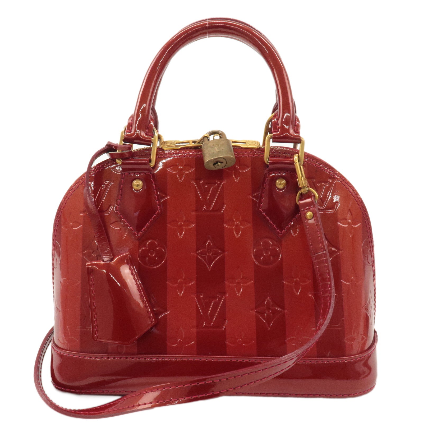 Louis-Vuitton-Monogram-Vernis-Rayures-Alma-BB-Pomme-d
Arour-M91593