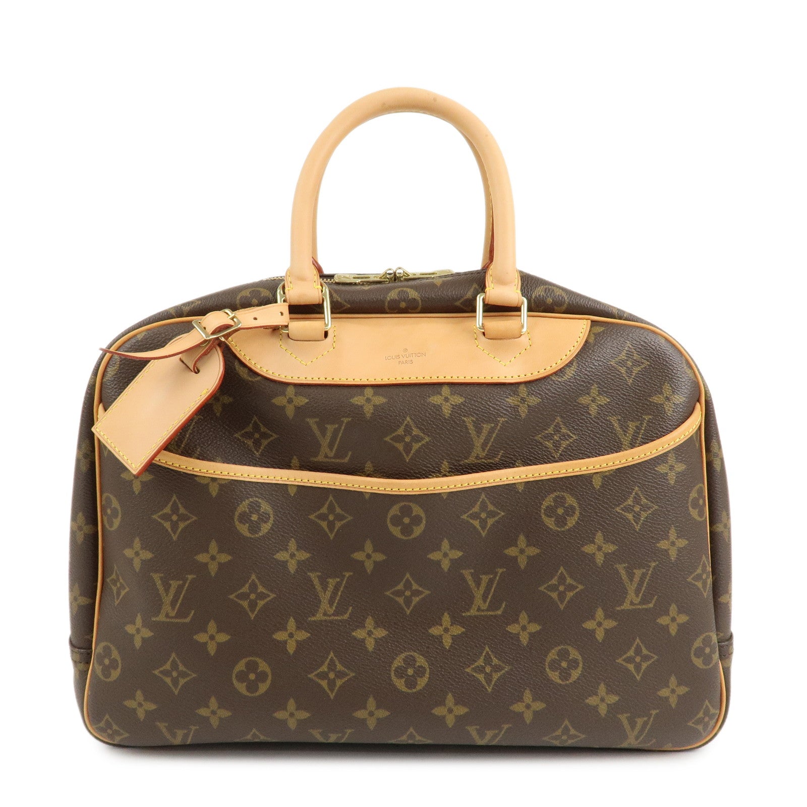 Louis-Vuitton-Monogram-Deauville-Hand-Bag-Brown-M47270