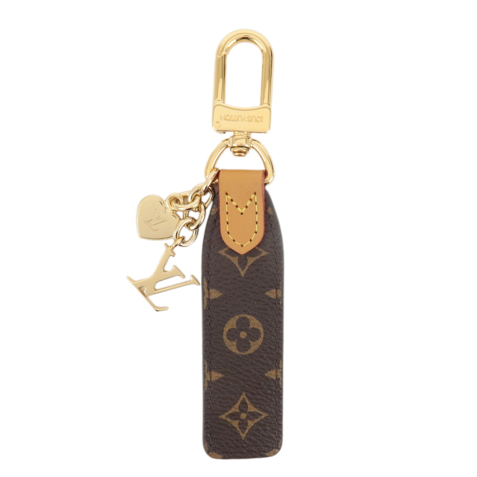 Louis-Vuitton-Monogram-LV-Cherished-Key-Chain-Charm-M01184