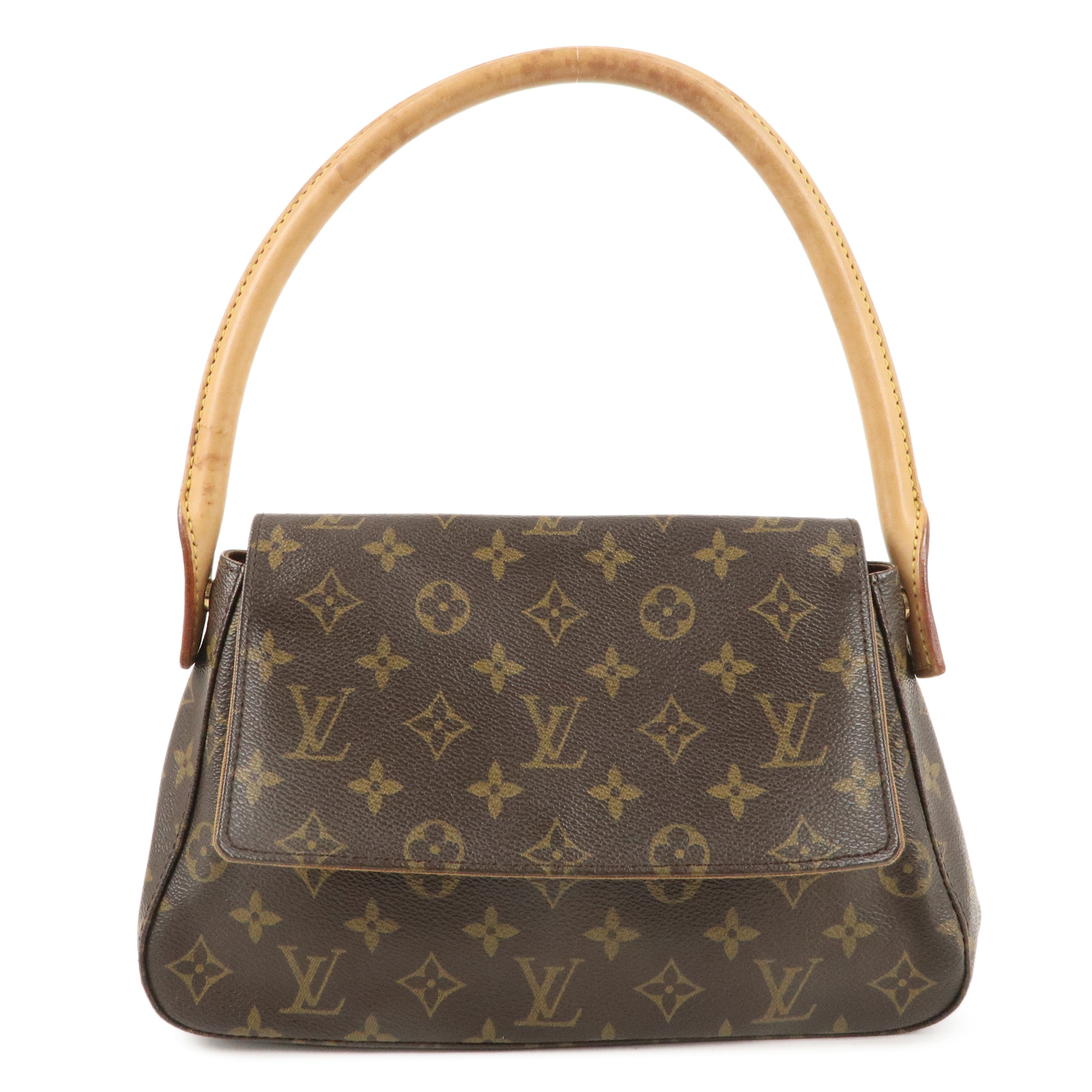 Louis Vuitton Monogram Mini Looping Shoulder Bag Hand Bag M51147