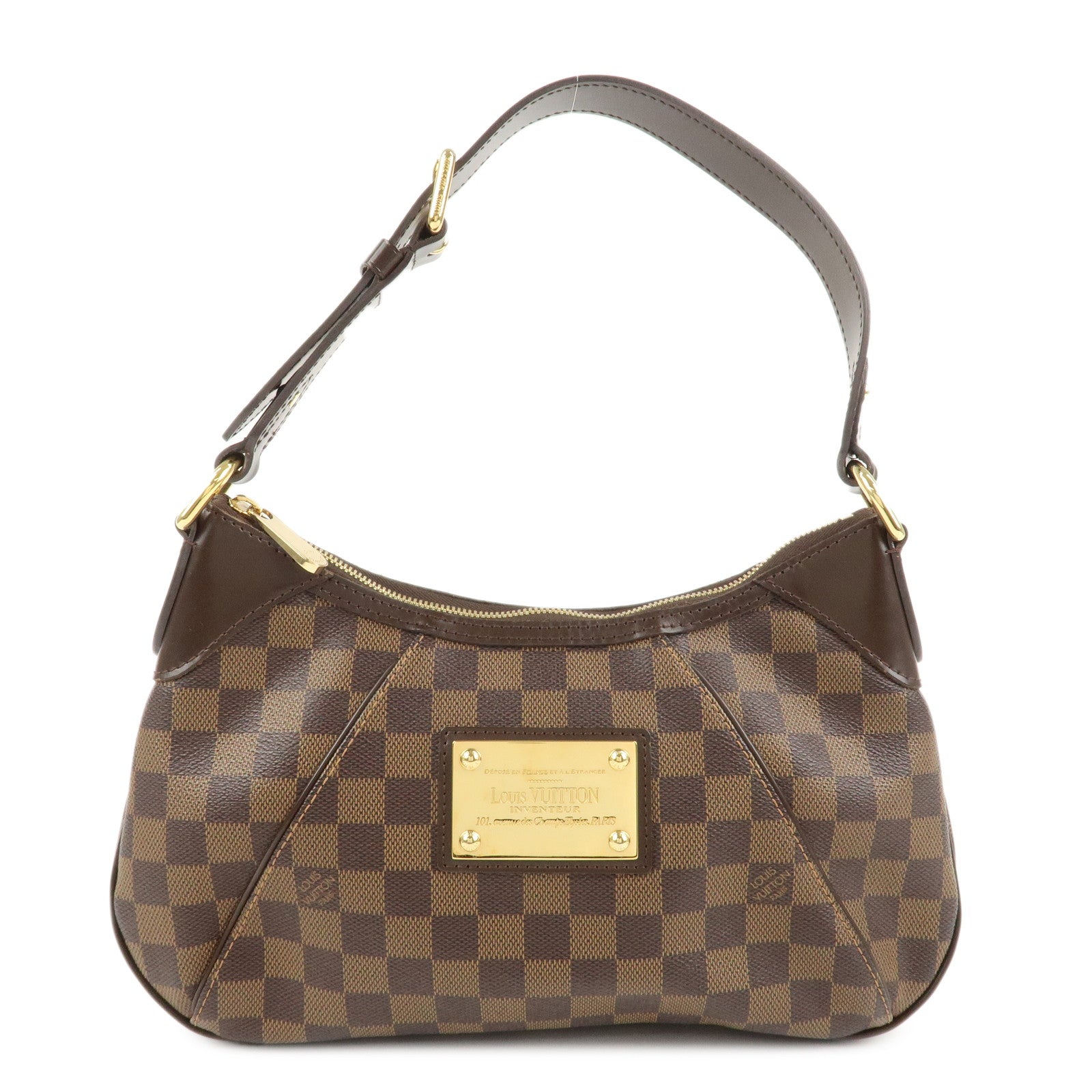 Louis-Vuitton-Damier-Thames-PM-Shoulder-Bag-Hand-Bag-N48180