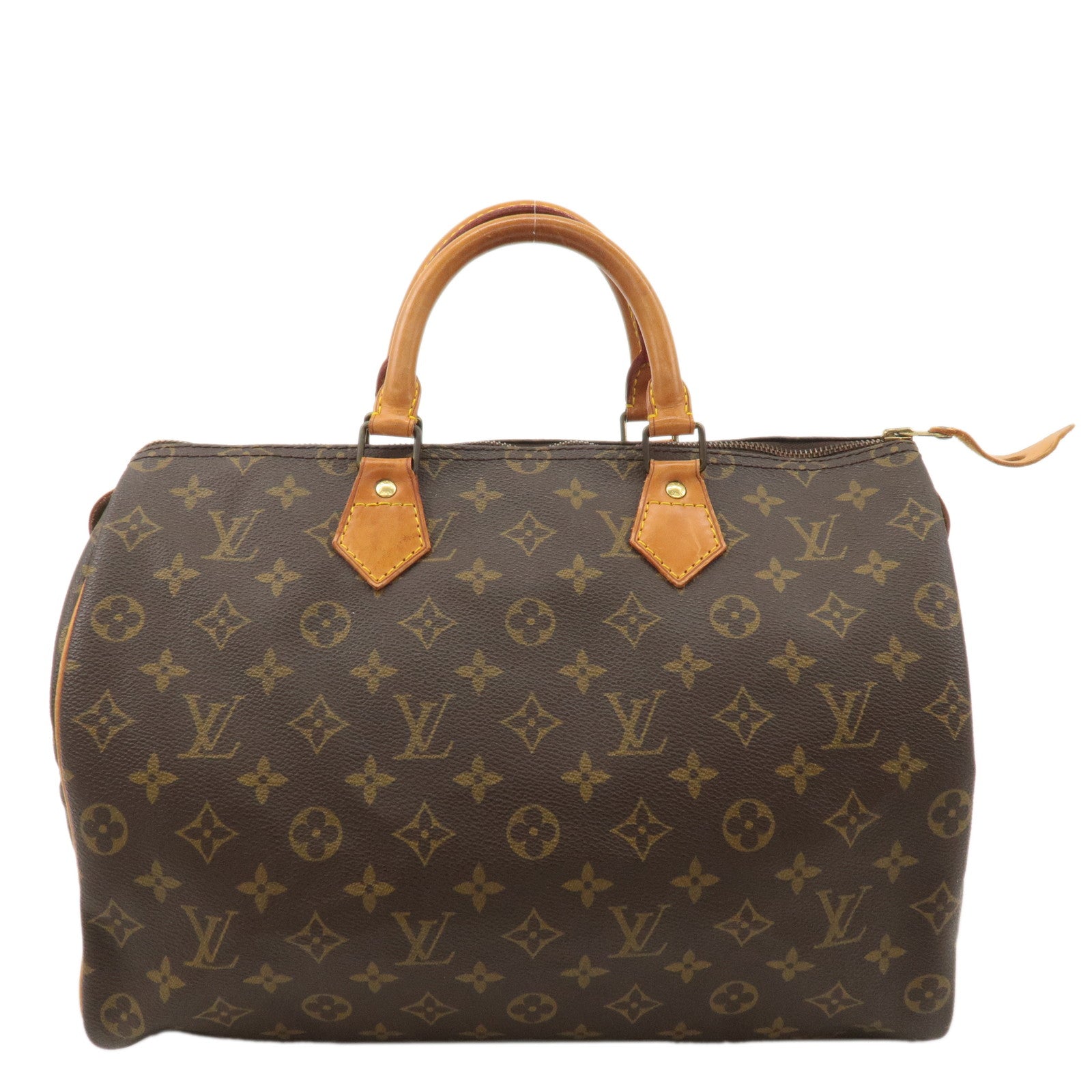 Louis-Vuitton-Monogram-Speedy-35-Hand-Bag-Boston-Bag-M41524