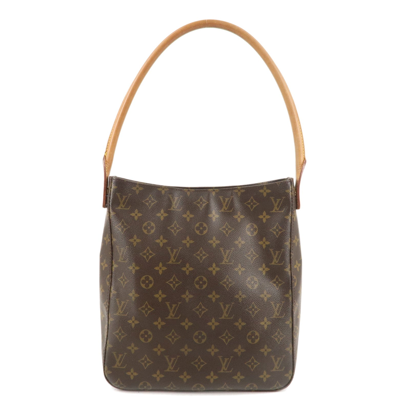 Louis Vuitton Monogram Looping GM Shoulder Bag Brown M51145