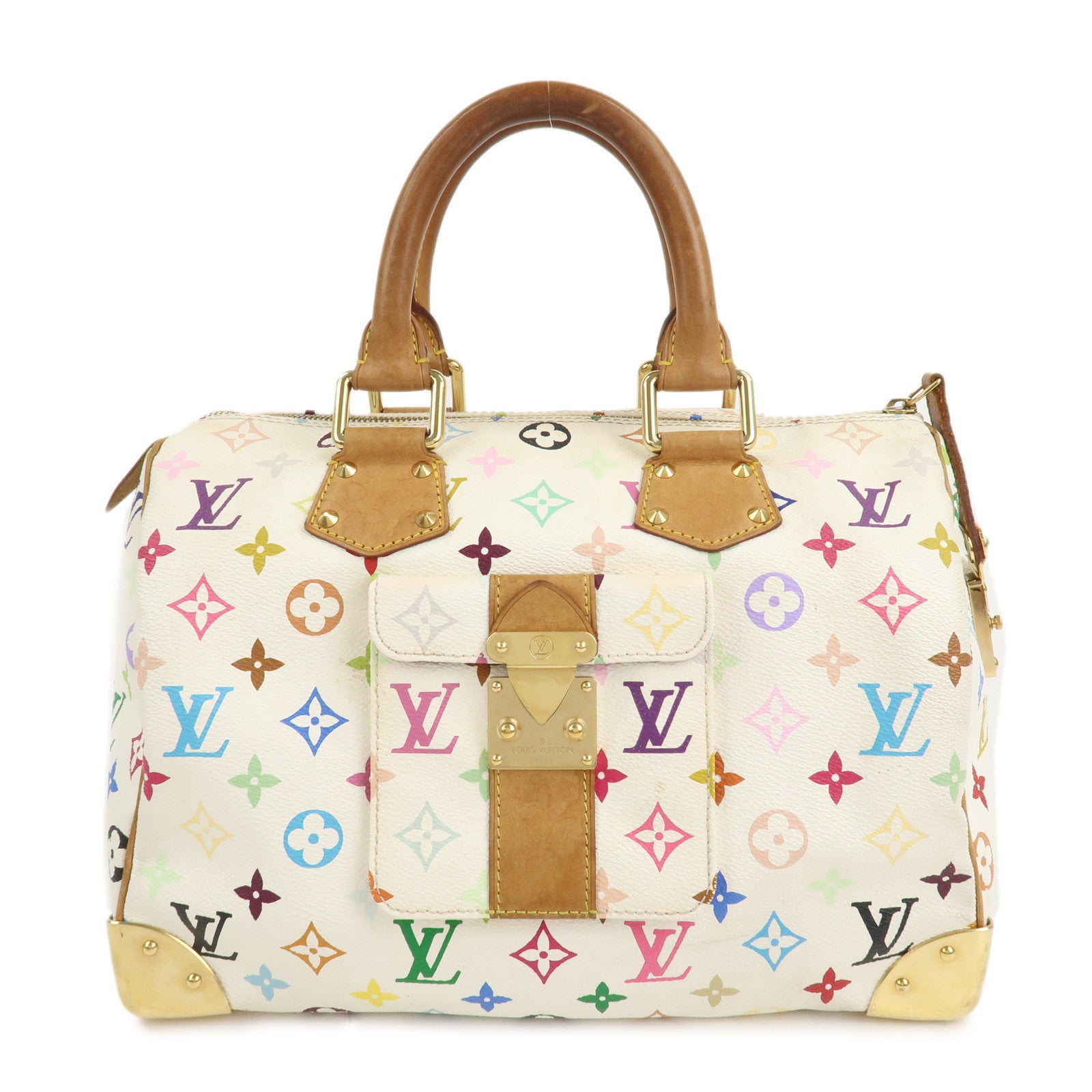 Louis-Vuitton-Monogram-Multi-Color-Speedy-30-Hand-Bag-M92643