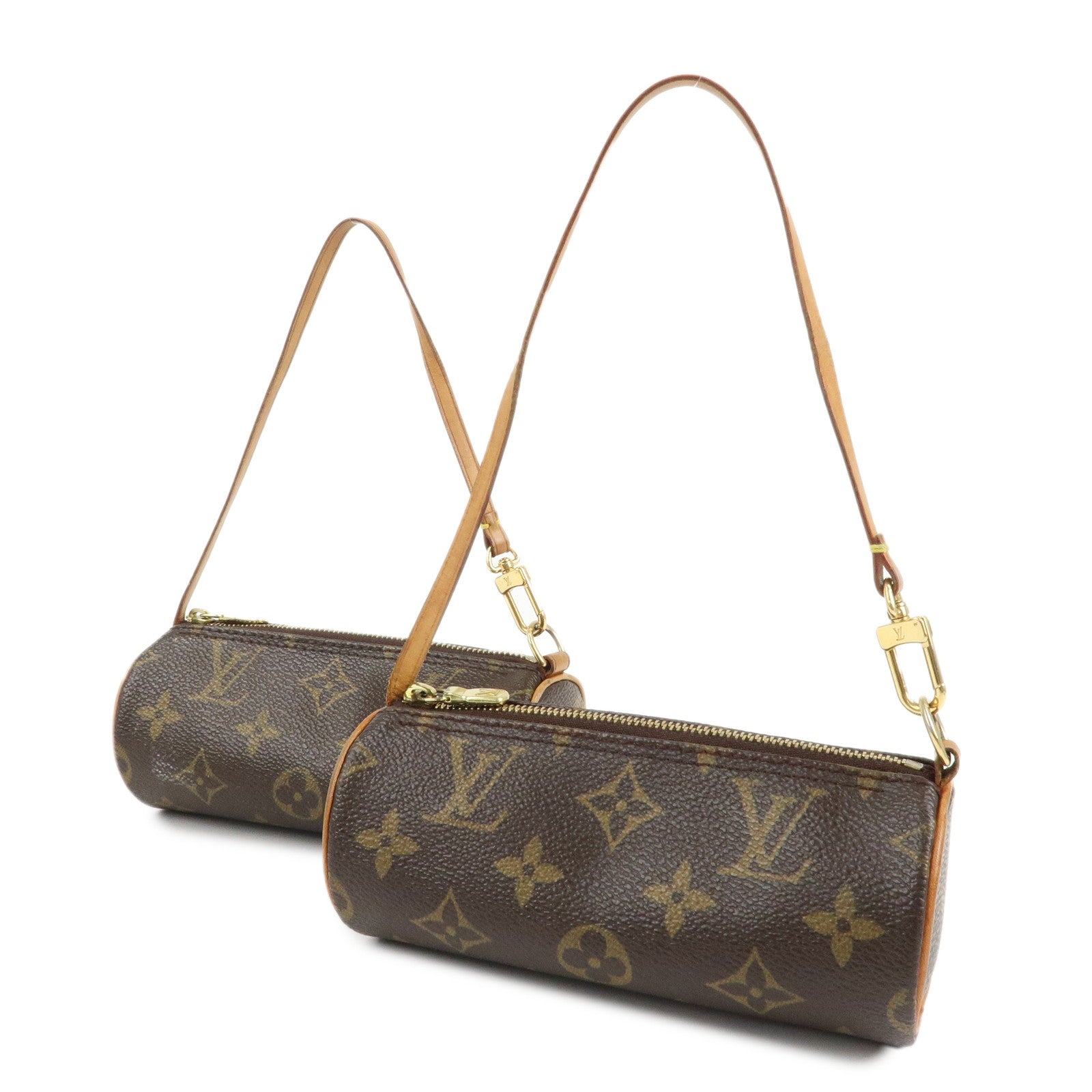 Louis-Vuitton-Set-of-2-Monogram-Papillon-Pouch-For-Papillon-Bag