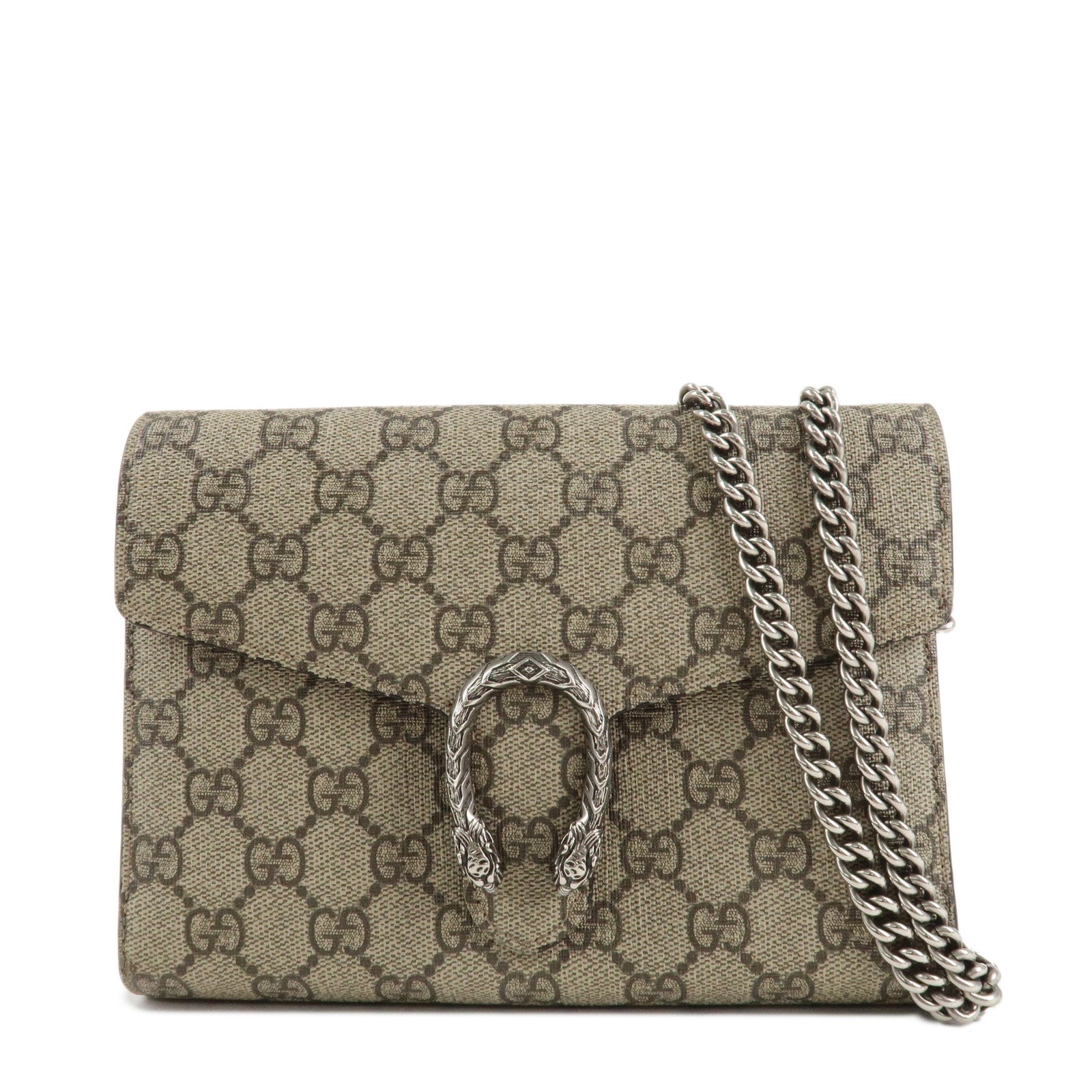 GUCCI-Dionysus-GG-Supreme-Chain-Shoulder-Bag-Beige-Red-401231