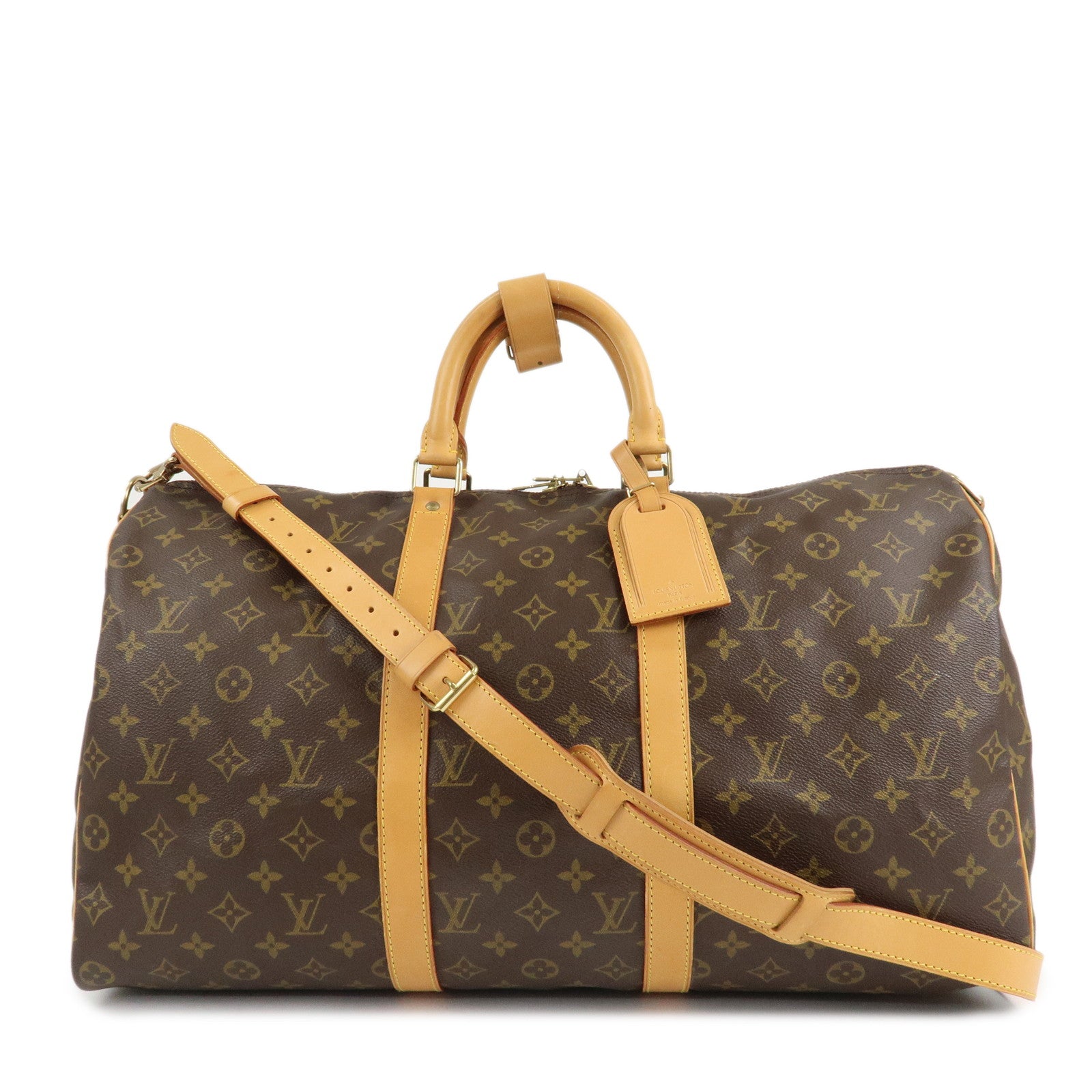 Louis-Vuitton-Monogram-Keep-All-Bandouliere-50-Boston-Bag-M41416