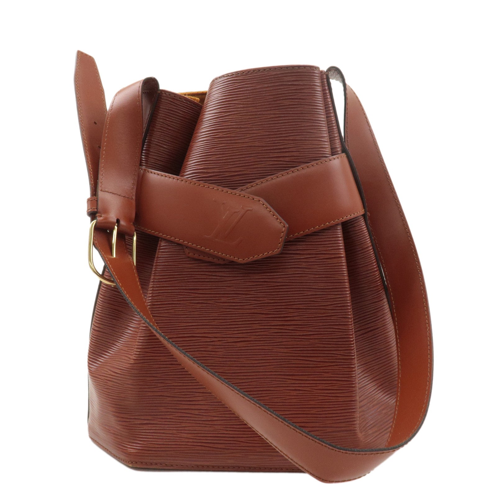 Louis-Vuitton-Epi-Sac-D
epaule-PM-Bucket-Bag-Kenya-Brown-M80203