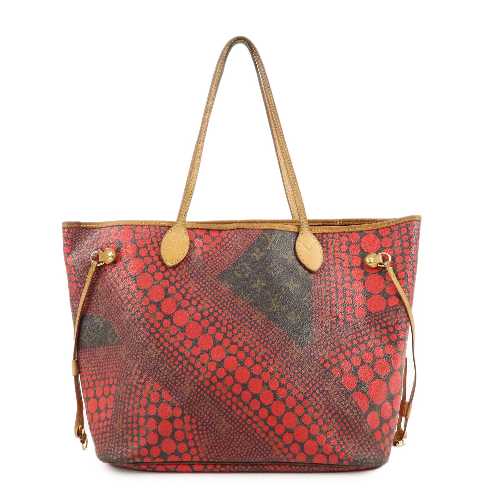 Louis-Vuitton-Rouge-Pumpkin-Dots-Yayoi-Kusama-Neverfull-MM-M40686