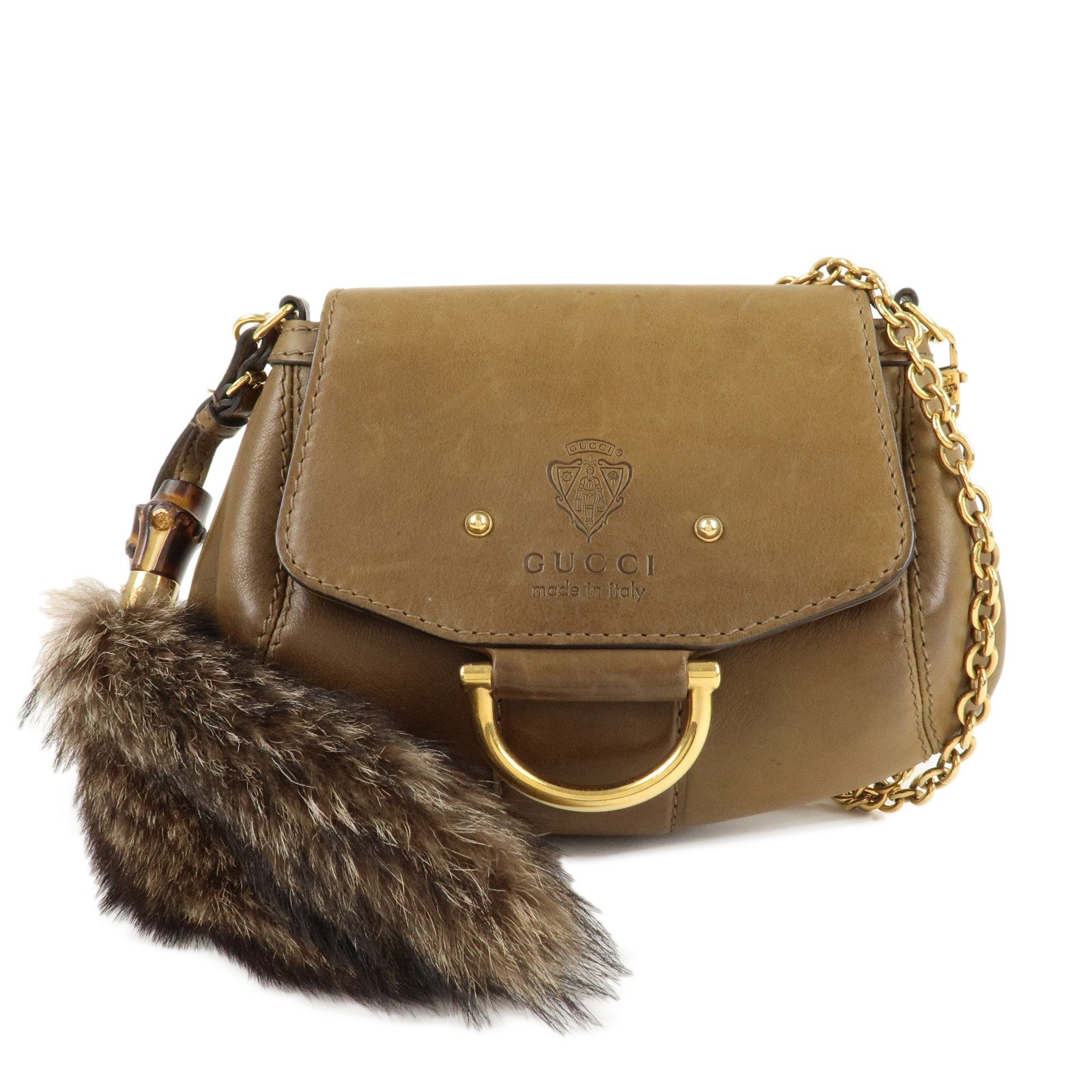 GUCCI-Bamboo-Historia-Leather-Raccoon-Fur-Shoulder-Bag-269927