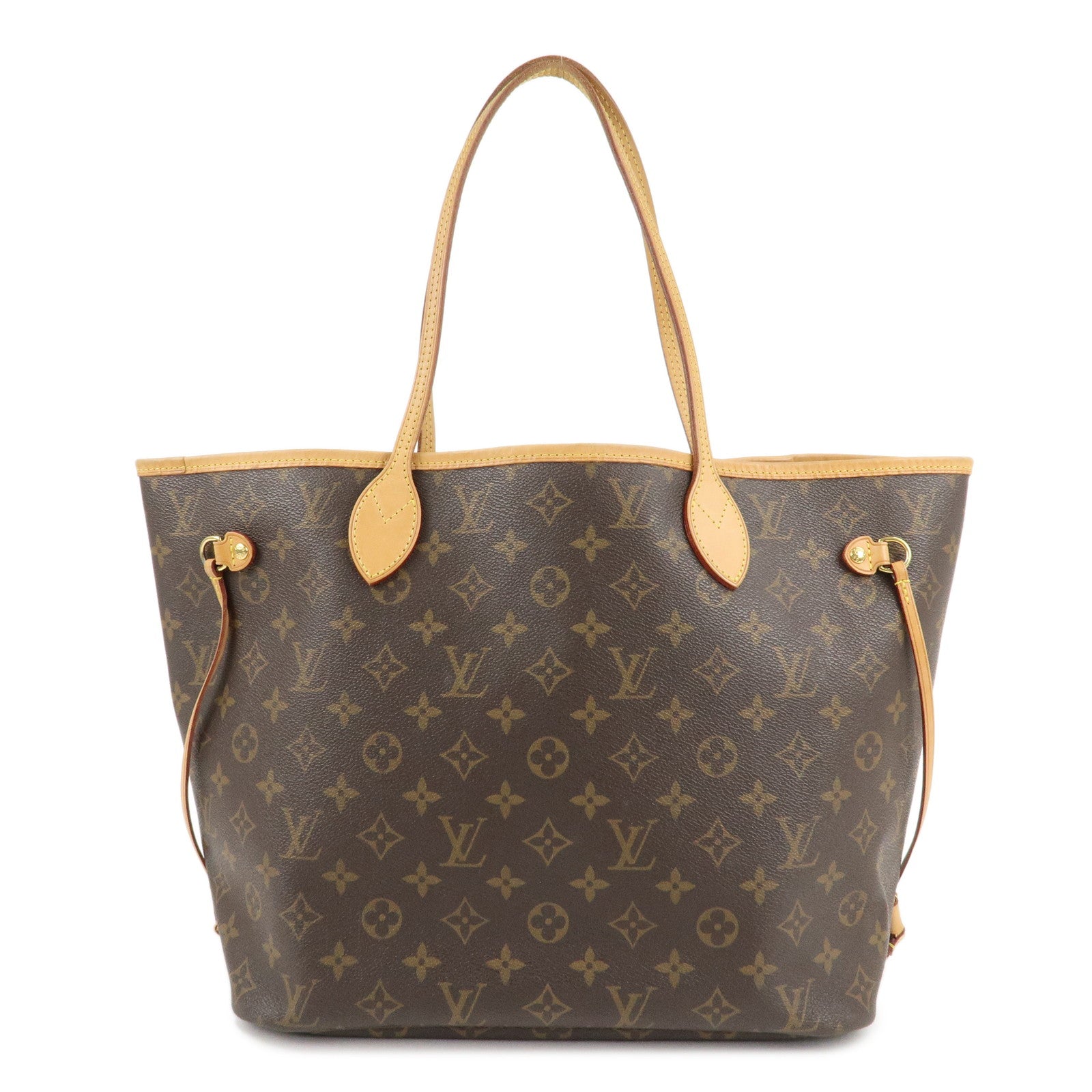 Louis-Vuitton-Monogram-Neverfull-MM-Tote-Bag-Brown-M40156