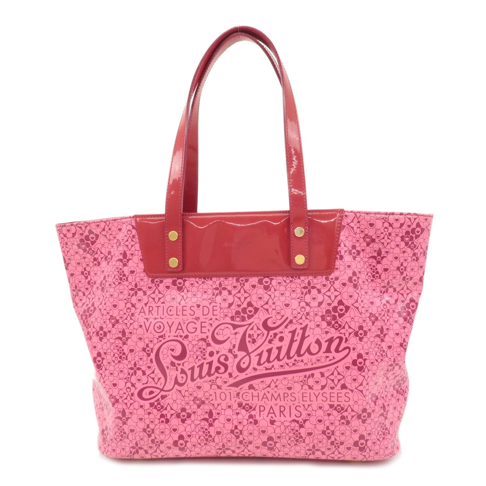 Louis Vuitton Cosmic Blossom PM Tote Bag Rose Pink M93160