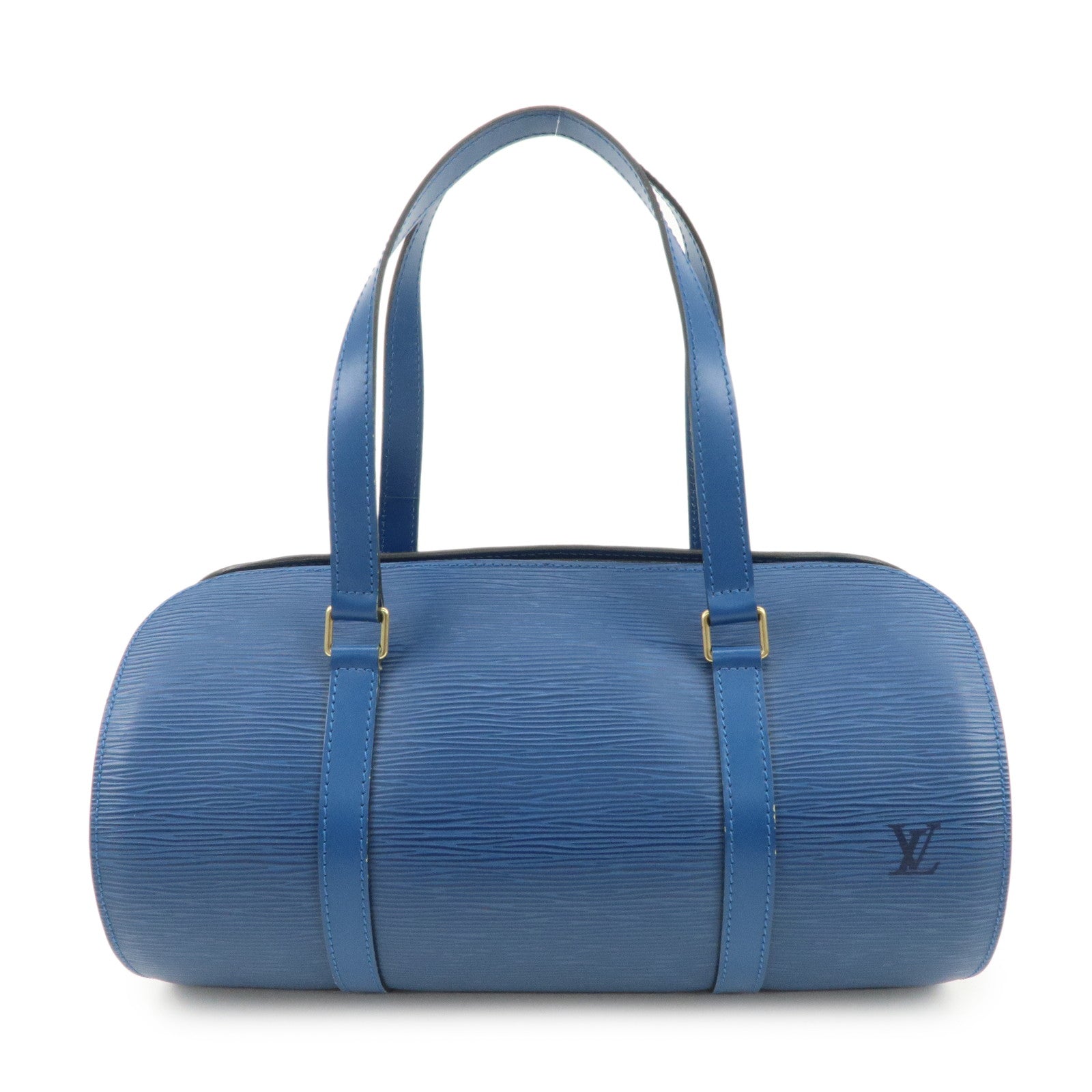 Louis-Vuitton-Epi-Soufflot-Shoulder-Bag-Hand-Bag-Blue-M52225