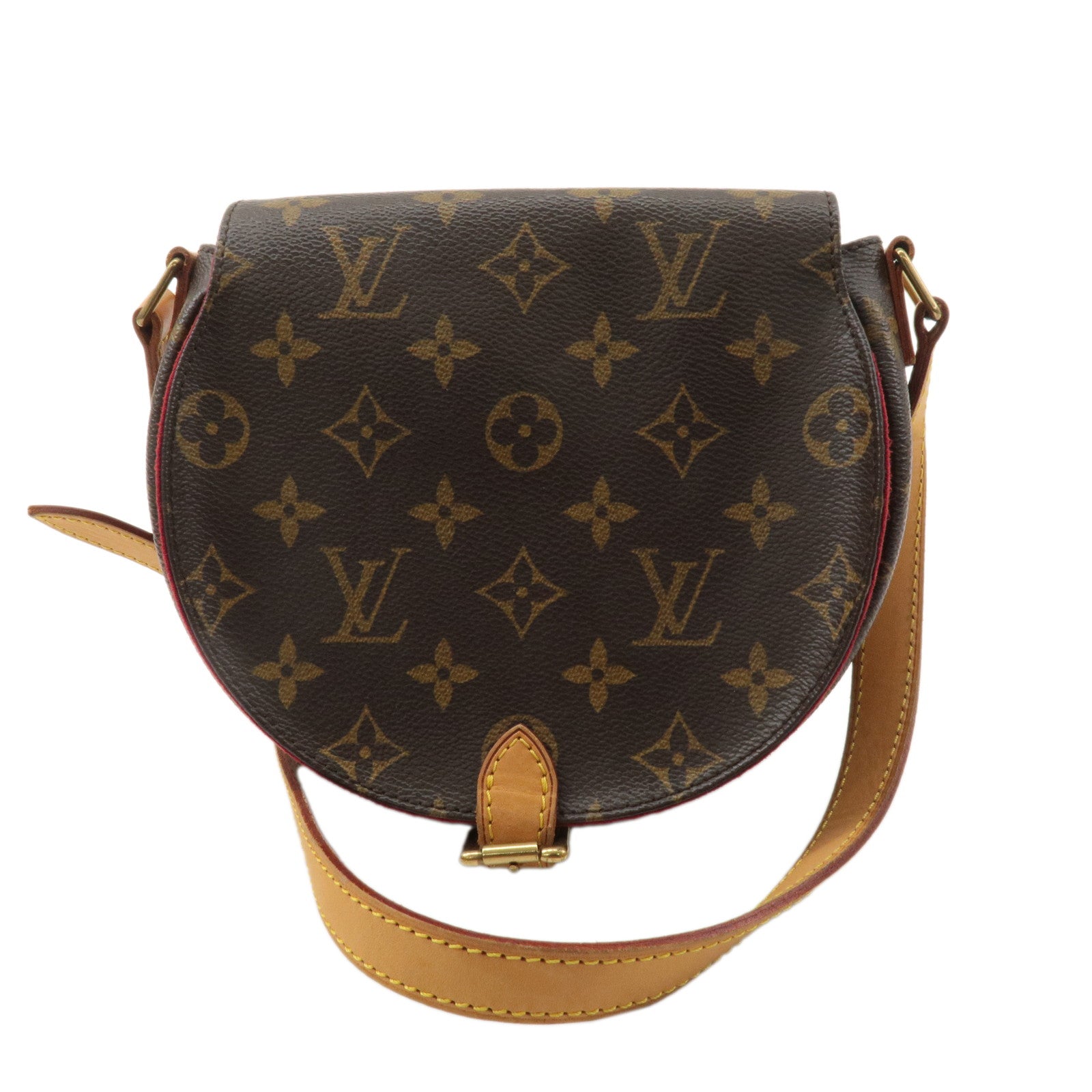 Louis Vuitton Monogram Tambourine Shoulder Bag Brown M51179