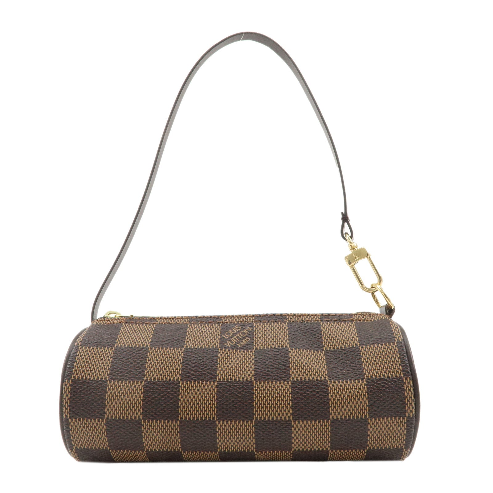 Louis-Vuitton-Damier-Mini-Pouch-for-Papillon-Bag-Brown