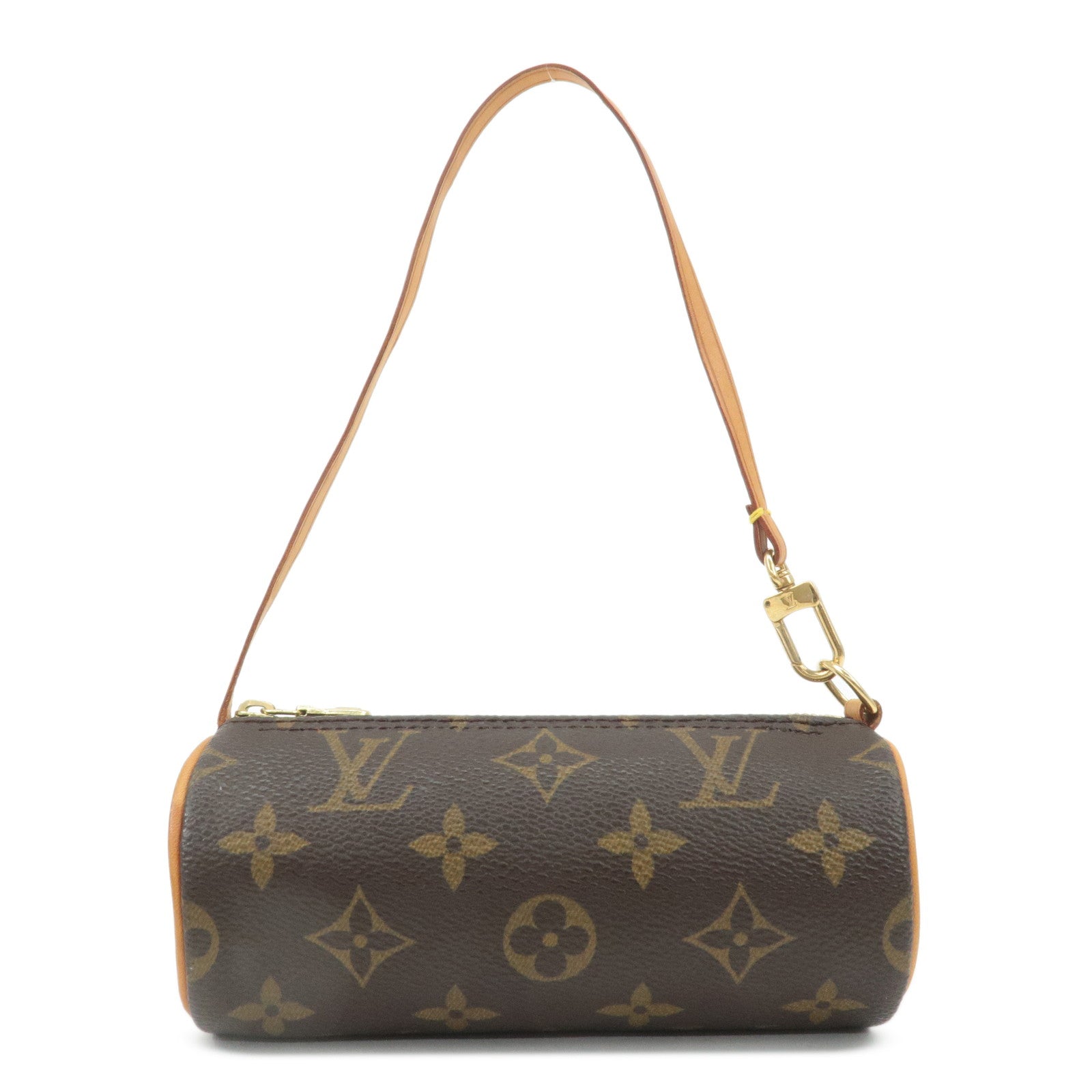 Louis-Vuitton-Monogram-Mini-Pouch-for-Papillon-Bag-Brown