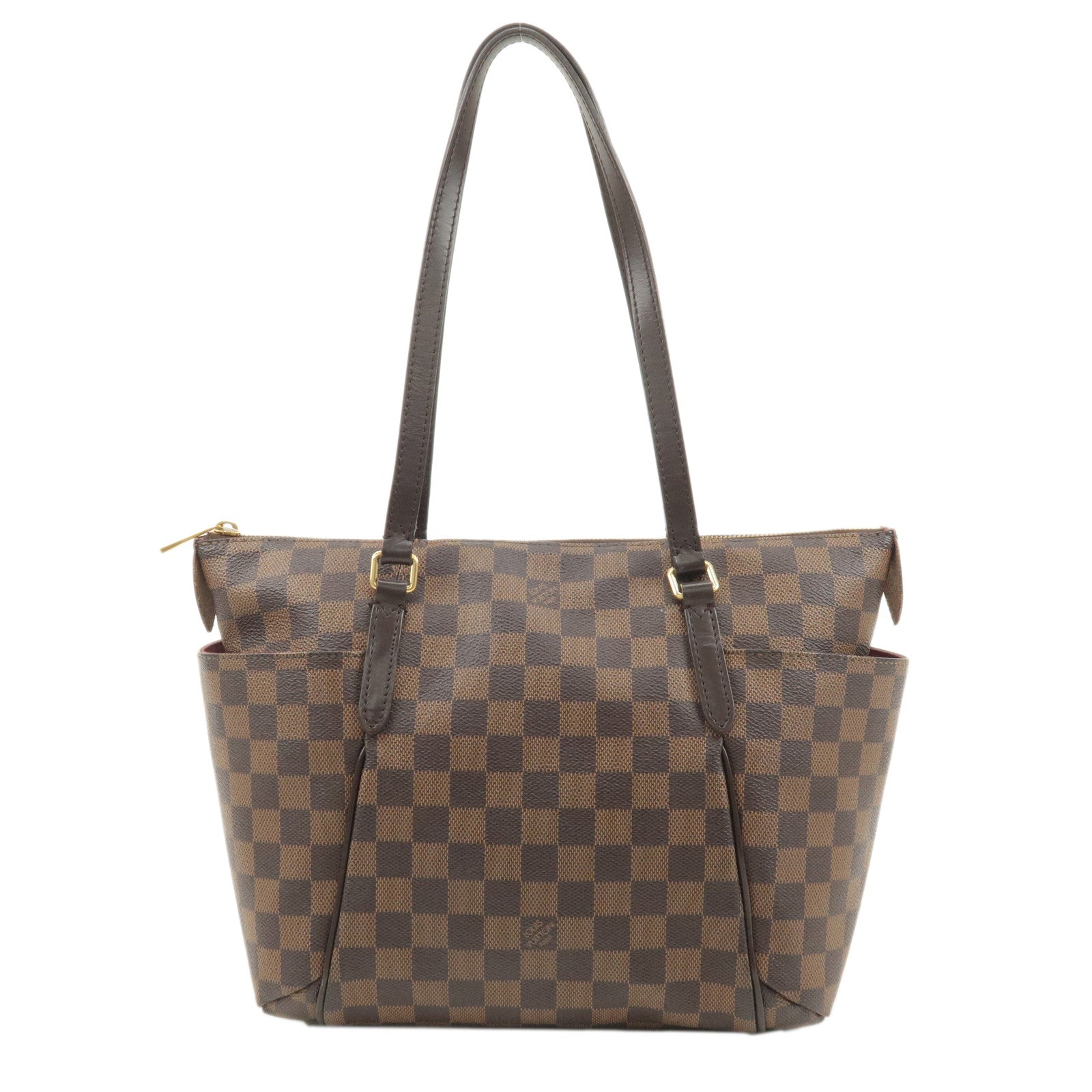 Louis Vuitton Damier Totally PM Tote Bag Brown N41282