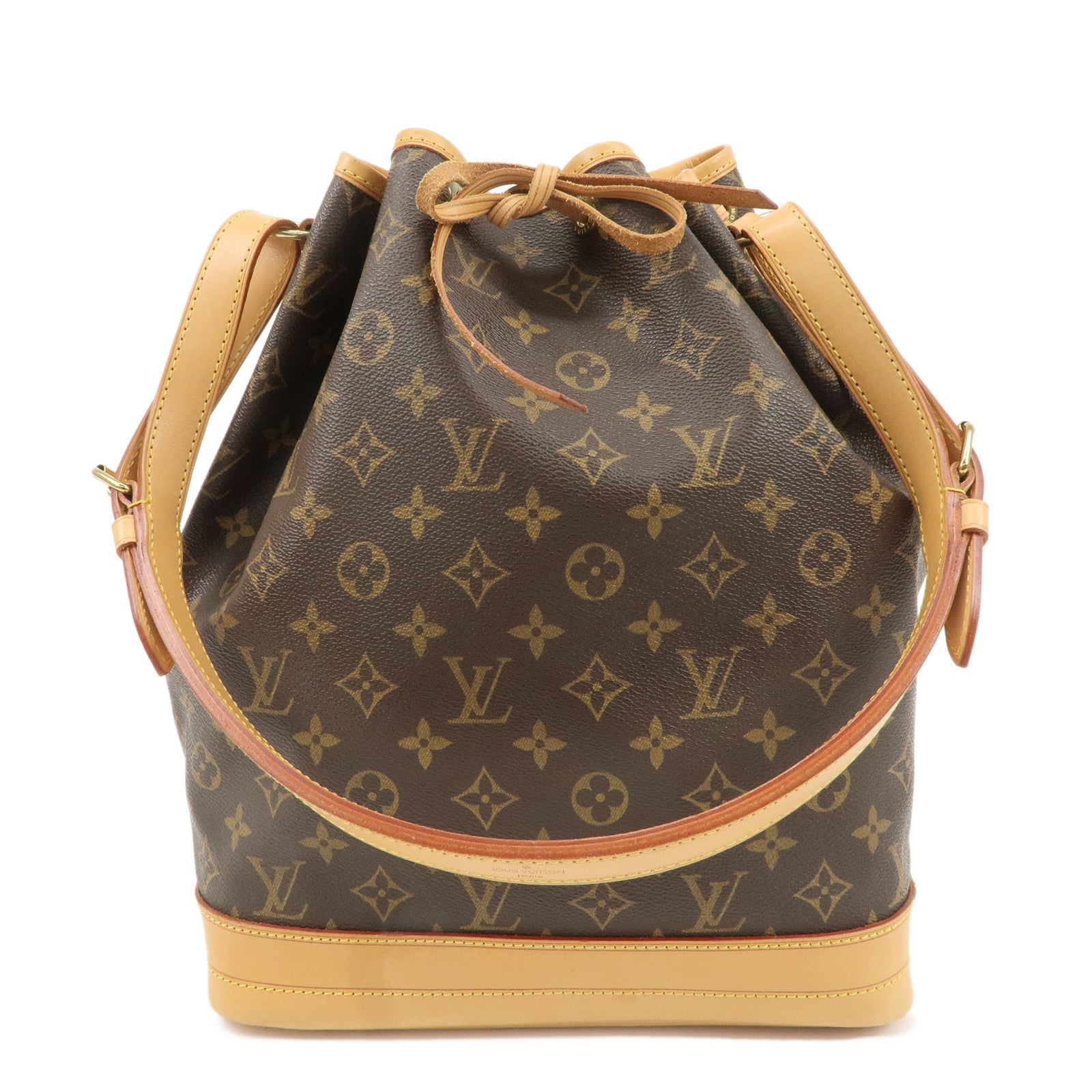 Louis-Vuitton-Monogram-Noe-Shoulder-Bag-Hand-Bag-Brown-M42224