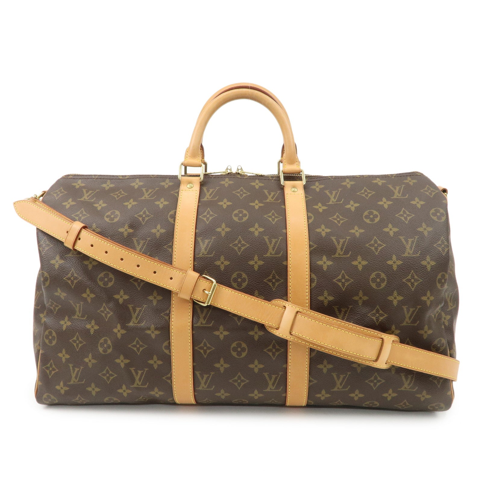 Louis-Vuitton-Monogram-Keep-All-Bandouliere-50-Boston-Bag-M41416