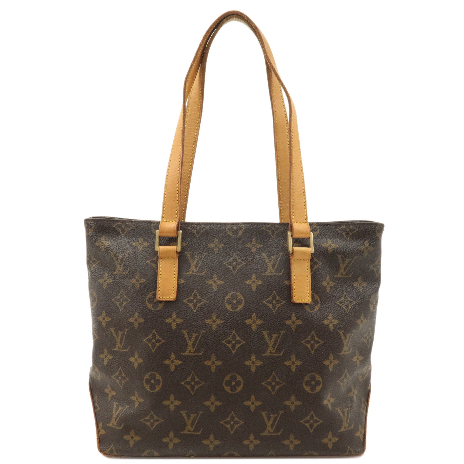 Louis Vuitton Monogram Cabas Piano Tote Bag Brown M51148