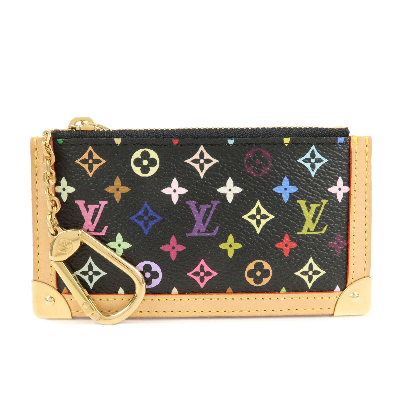 Louis-Vuitton-Monogram-Multi-Color-Pochette-Cles-Noir-M92654