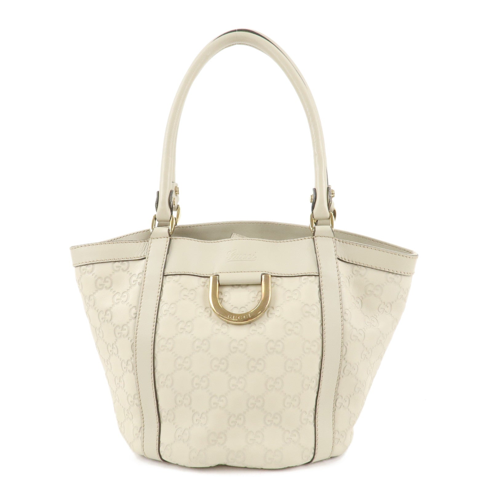 GUCCI-Abbey-GG-Canvas-Leather-Shoulder-Bag-Ivory-211983