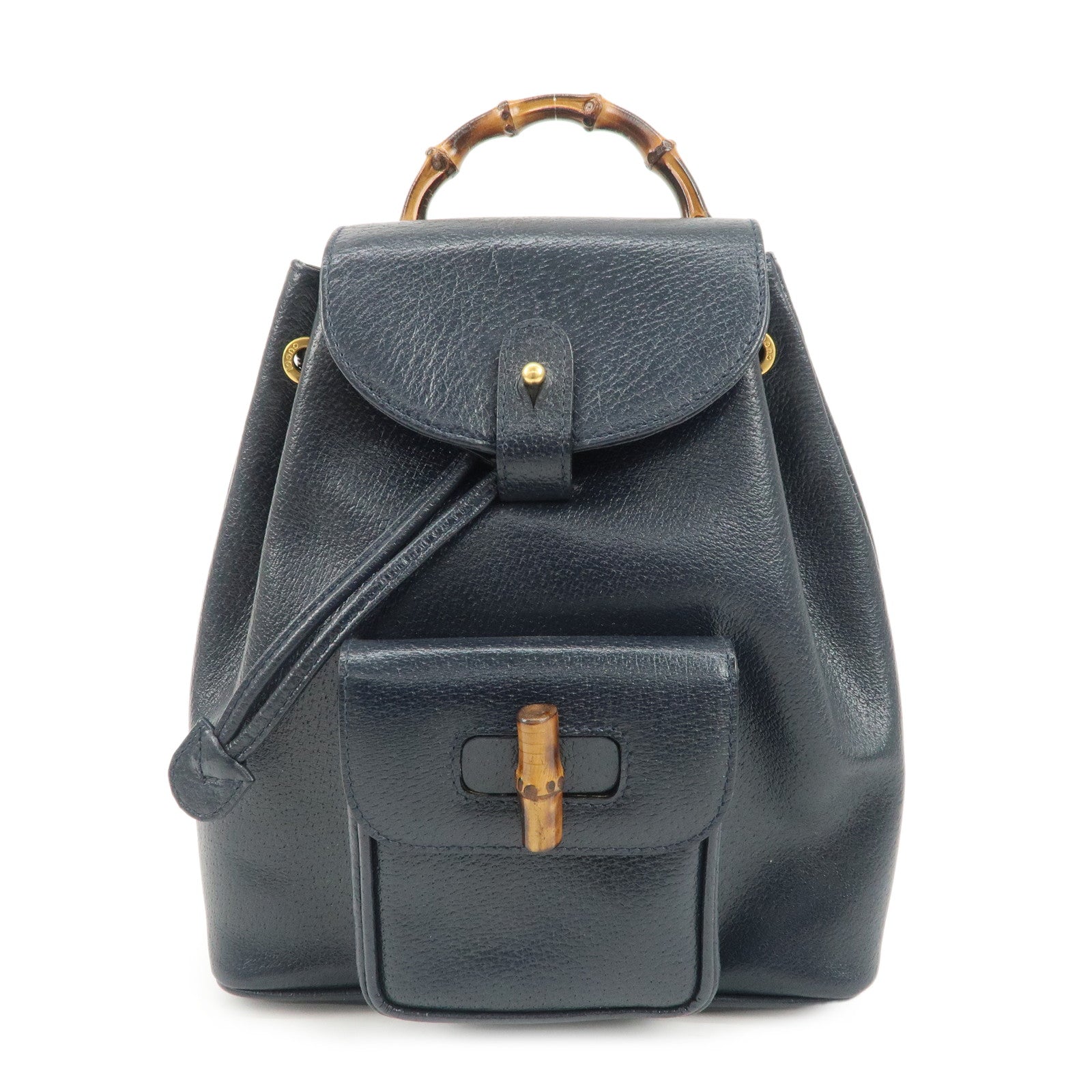 GUCCI-Bamboo-Leather-Back-Pack-Ruck-Sack-Navy-03.2265.0030