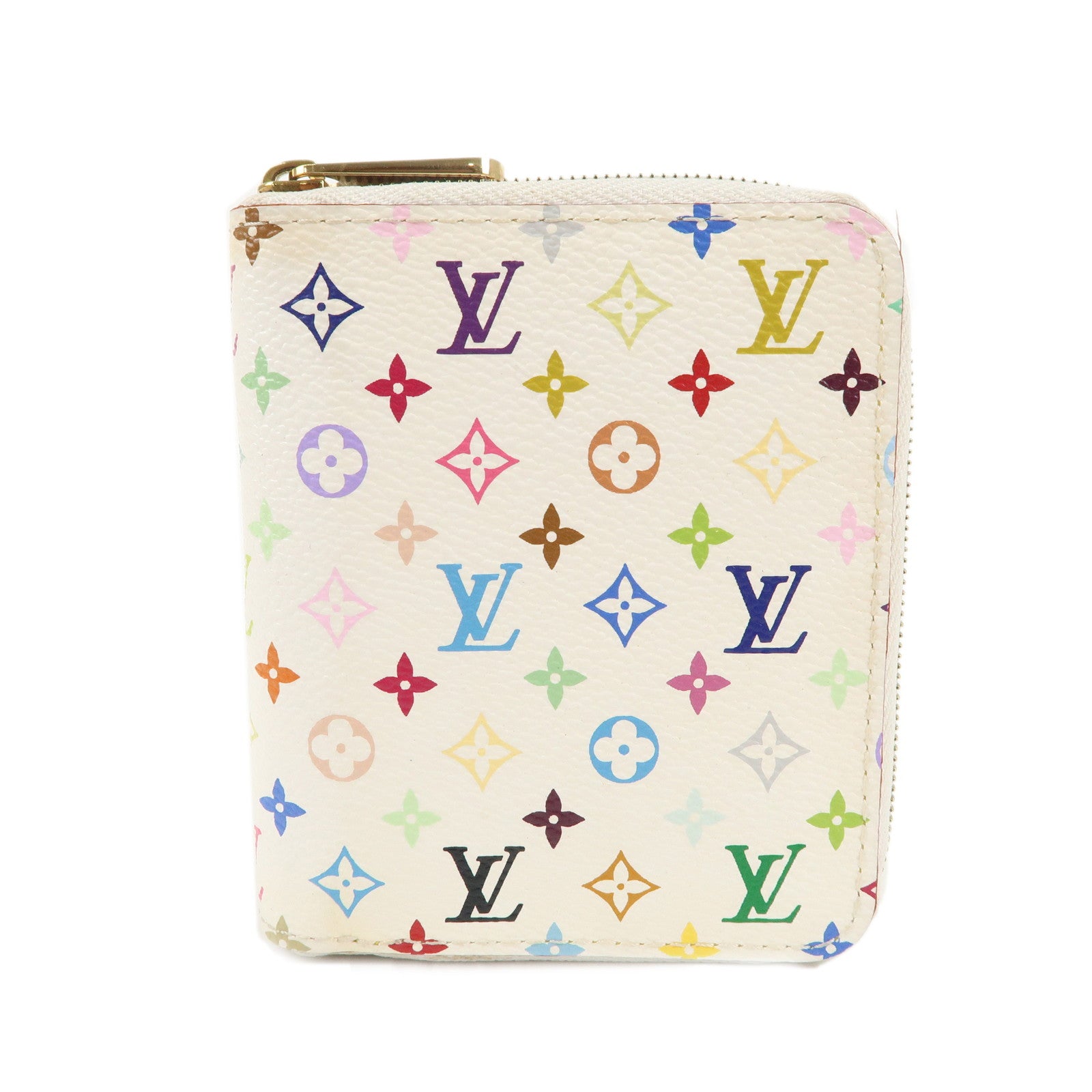 Louis Vuitton Monogram Multi Color Agenda Mini Zippe R21046