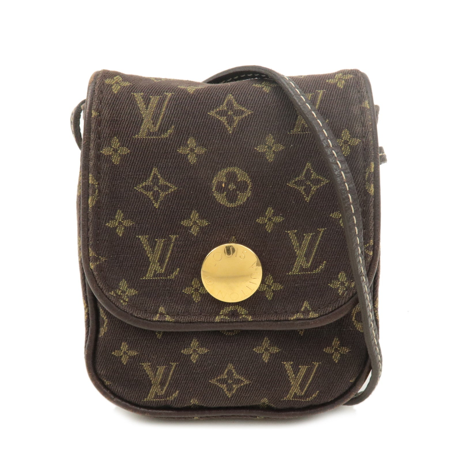 Louis Vuitton Monogram Mini Lin Pochette Cancun Shoulder M95313