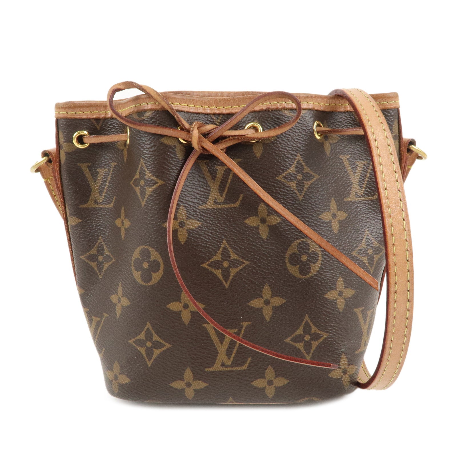 Louis-Vuitton-Monogram-Nano-Noe-Shoulder-Bag-Brown-M41346