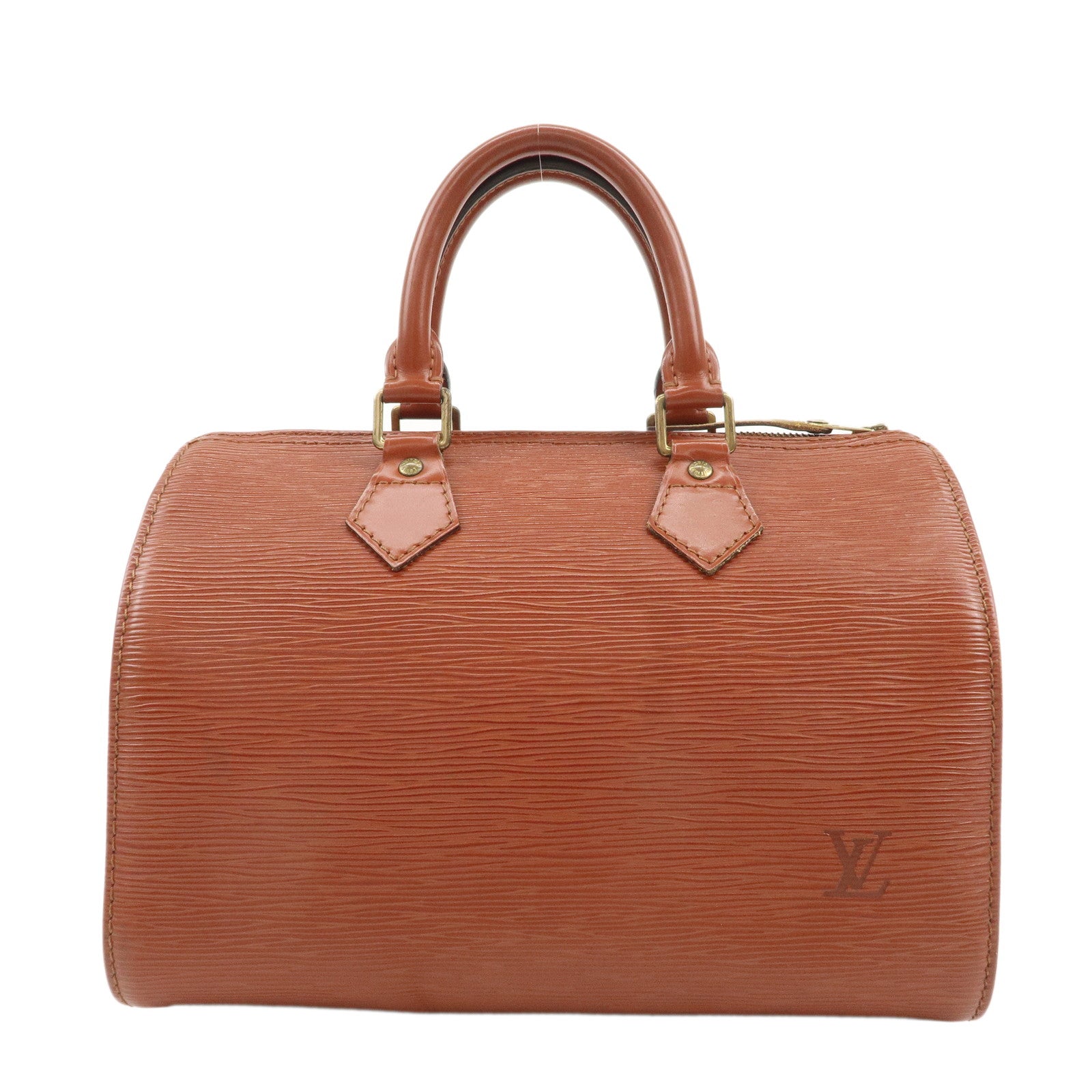 Louis-Vuitton-Epi-Speedy-25-Hand-Boston-Bag-Kenya-Brown-M43013