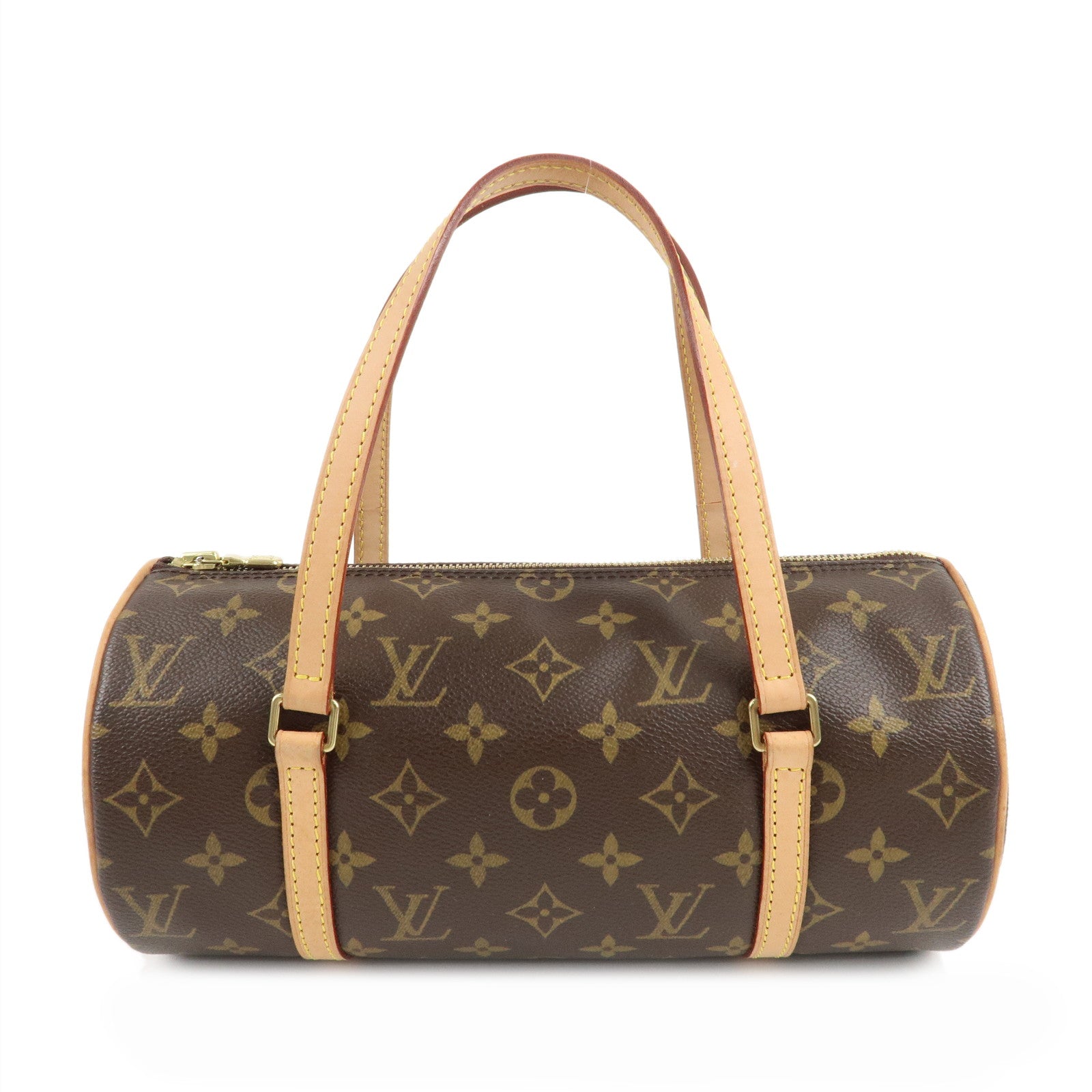 Louis-Vuitton-Monogram-Papillon-26-Hand-Bag-New-Style-Brown-M51386