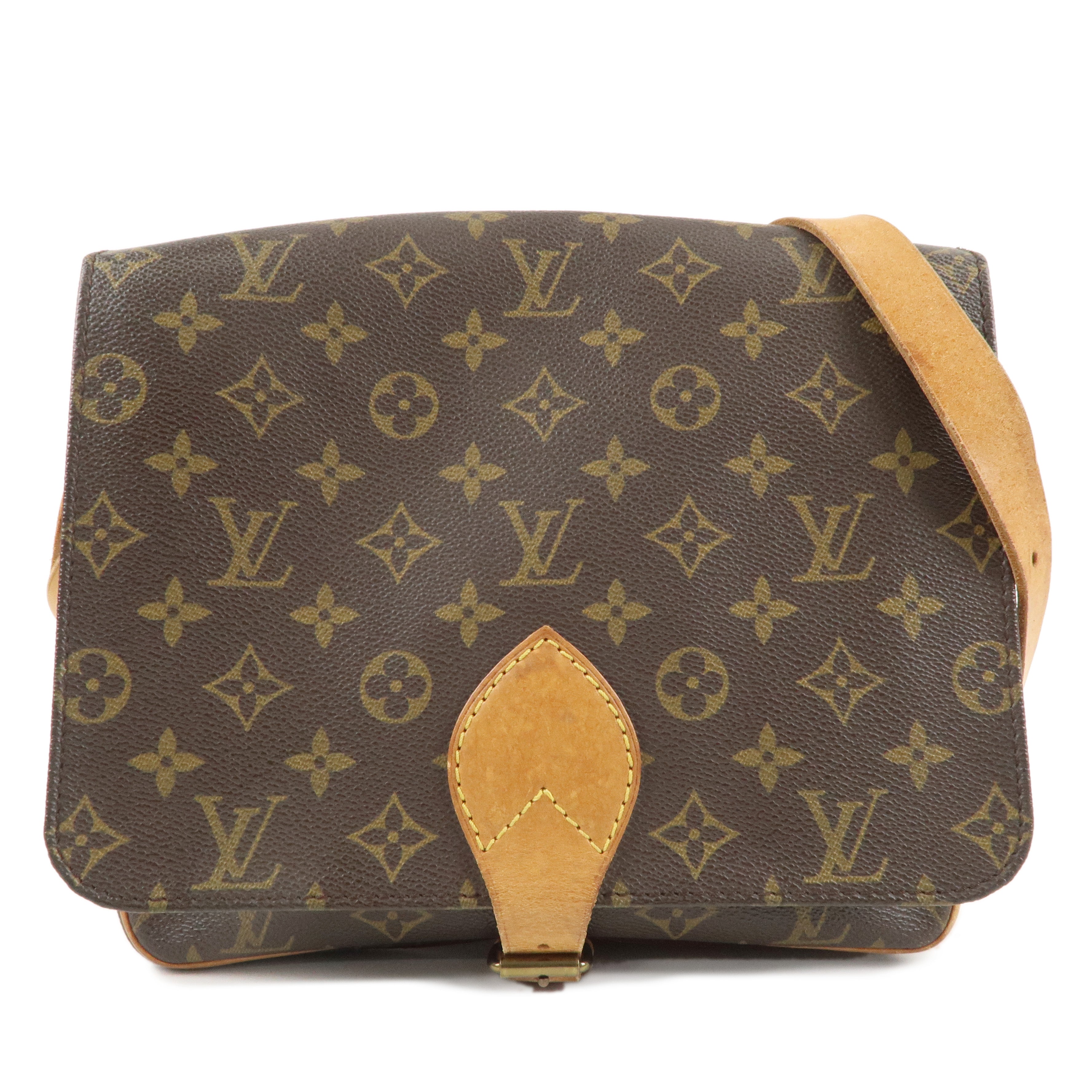 Louis Vuitton Monogram Cartouchiere 26 Shoulder Bag M51252