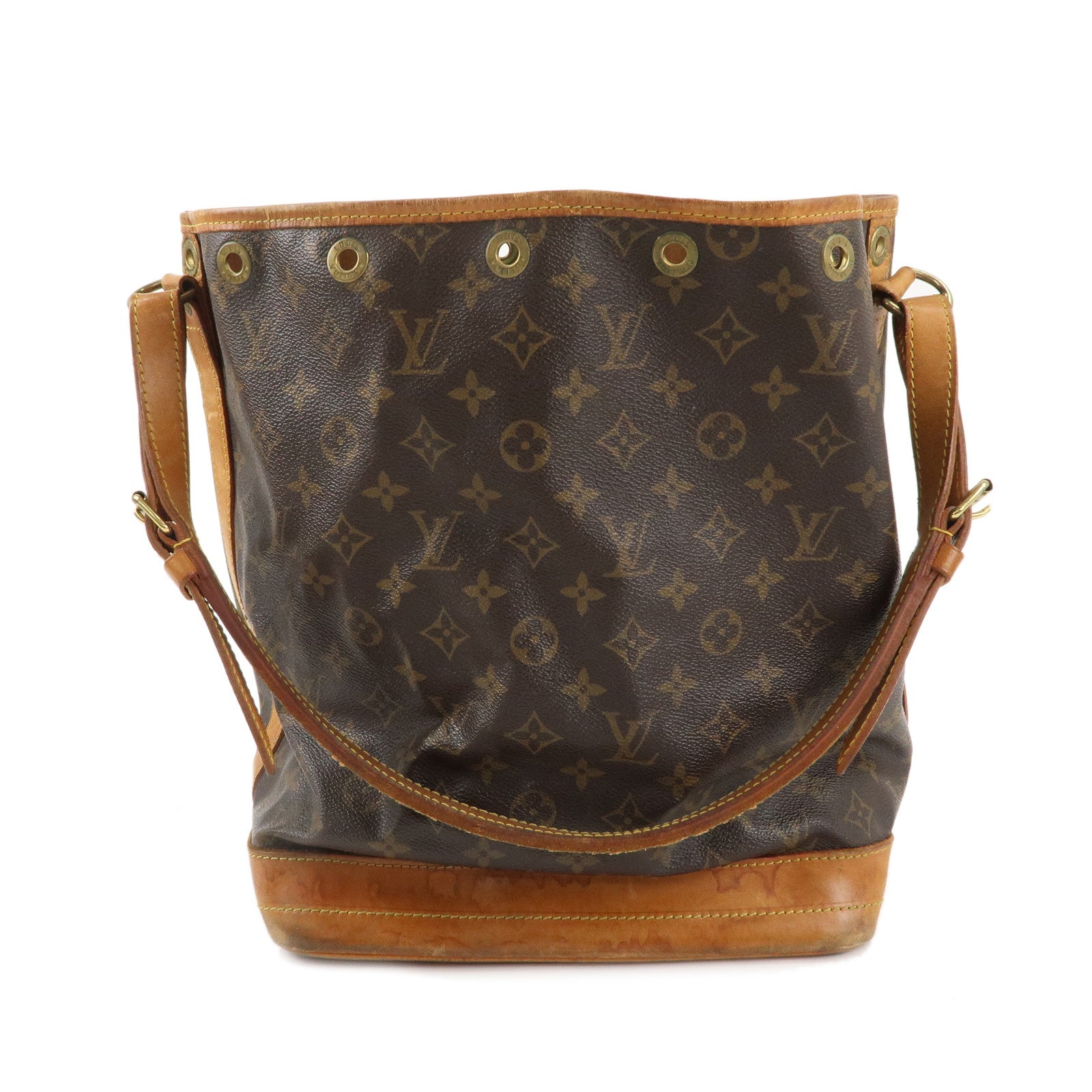 Louis Vuitton Monogram Noe Shoulder Bag Hand Bag Brown M42224