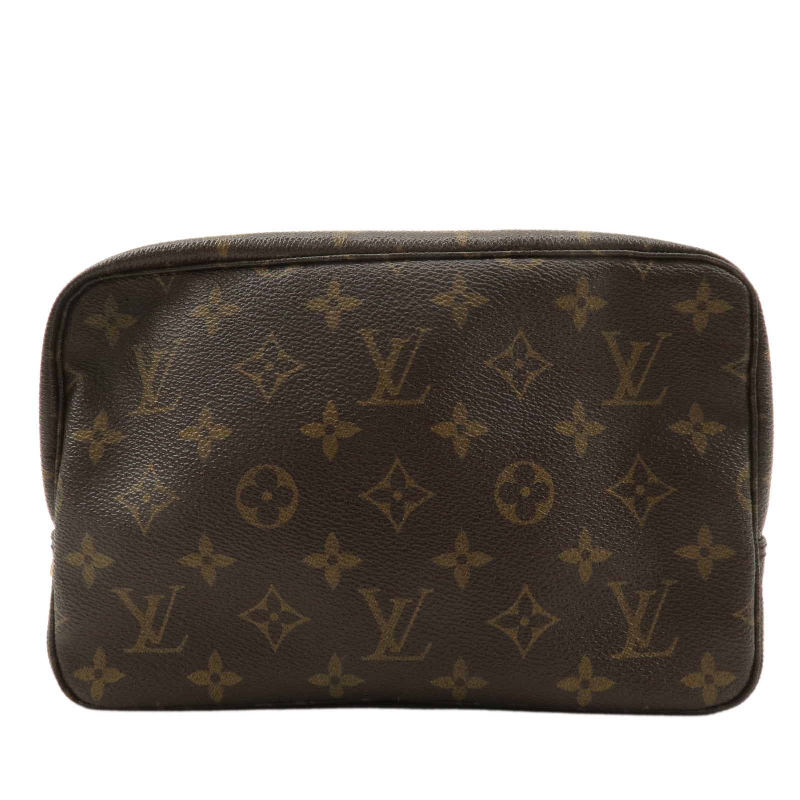 Louis Vuitton Monogram Trousse Toilette 23 Pouch Brown M47524