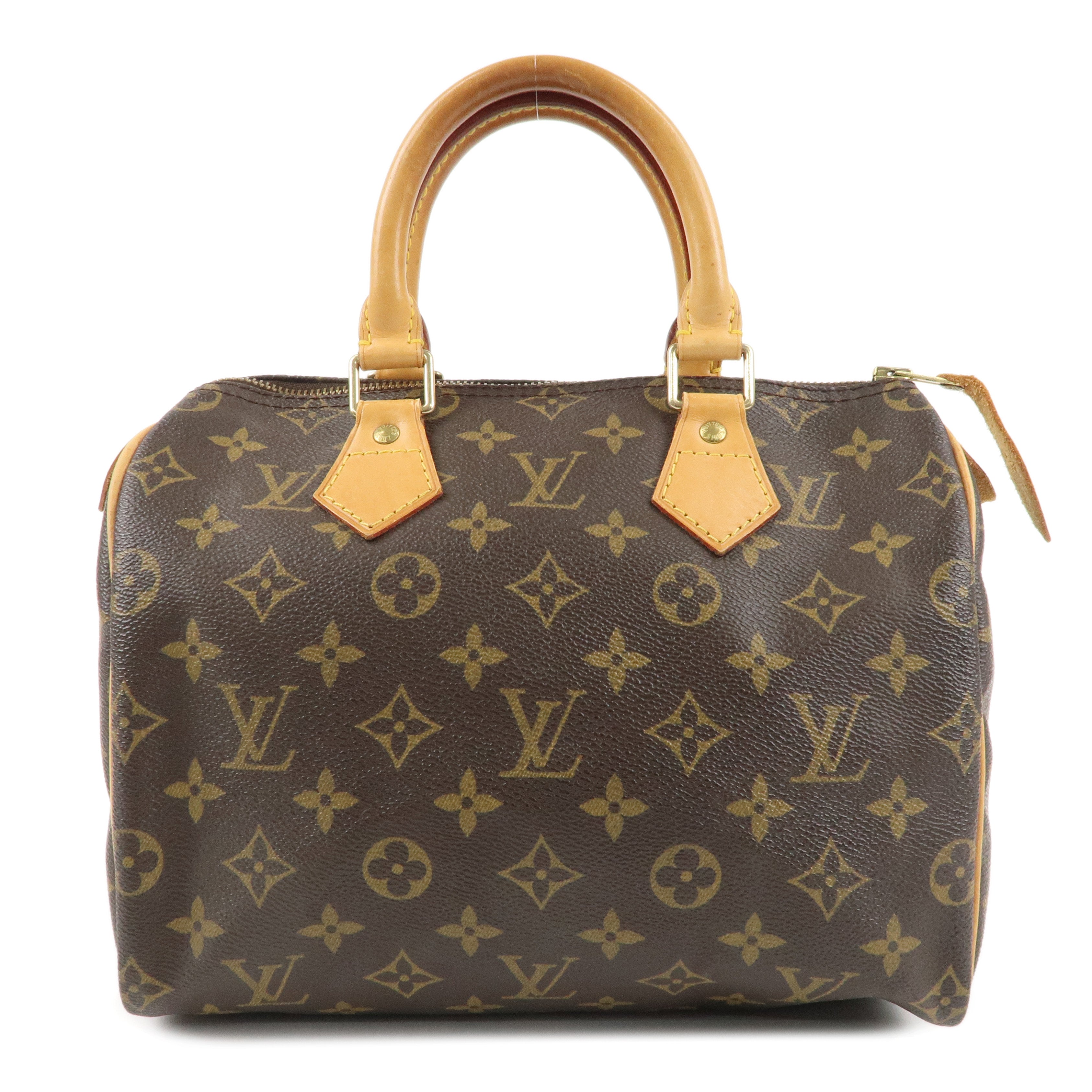 Louis Vuitton Monogram Speedy 25 Hand Bag Boston Bag M41528