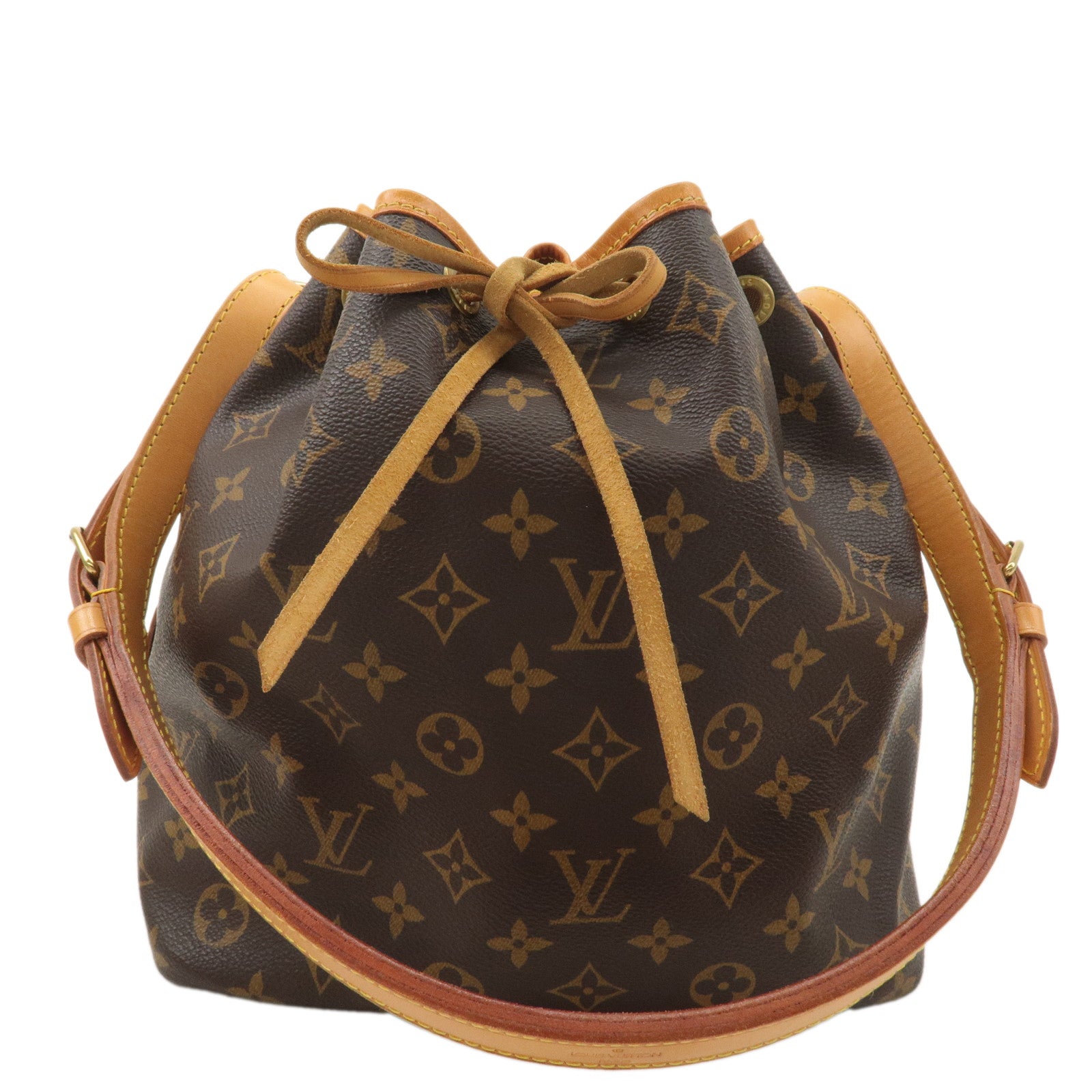 Louis-Vuitton-Monogram-Petit-Noe-Shoulder-Bag-Brown-M42226