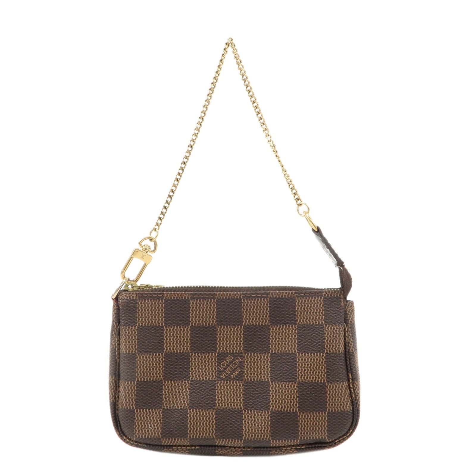 Louis-Vuitton-Damier-Mini-Pochette-Accessoires-Hand-Bag-N58809