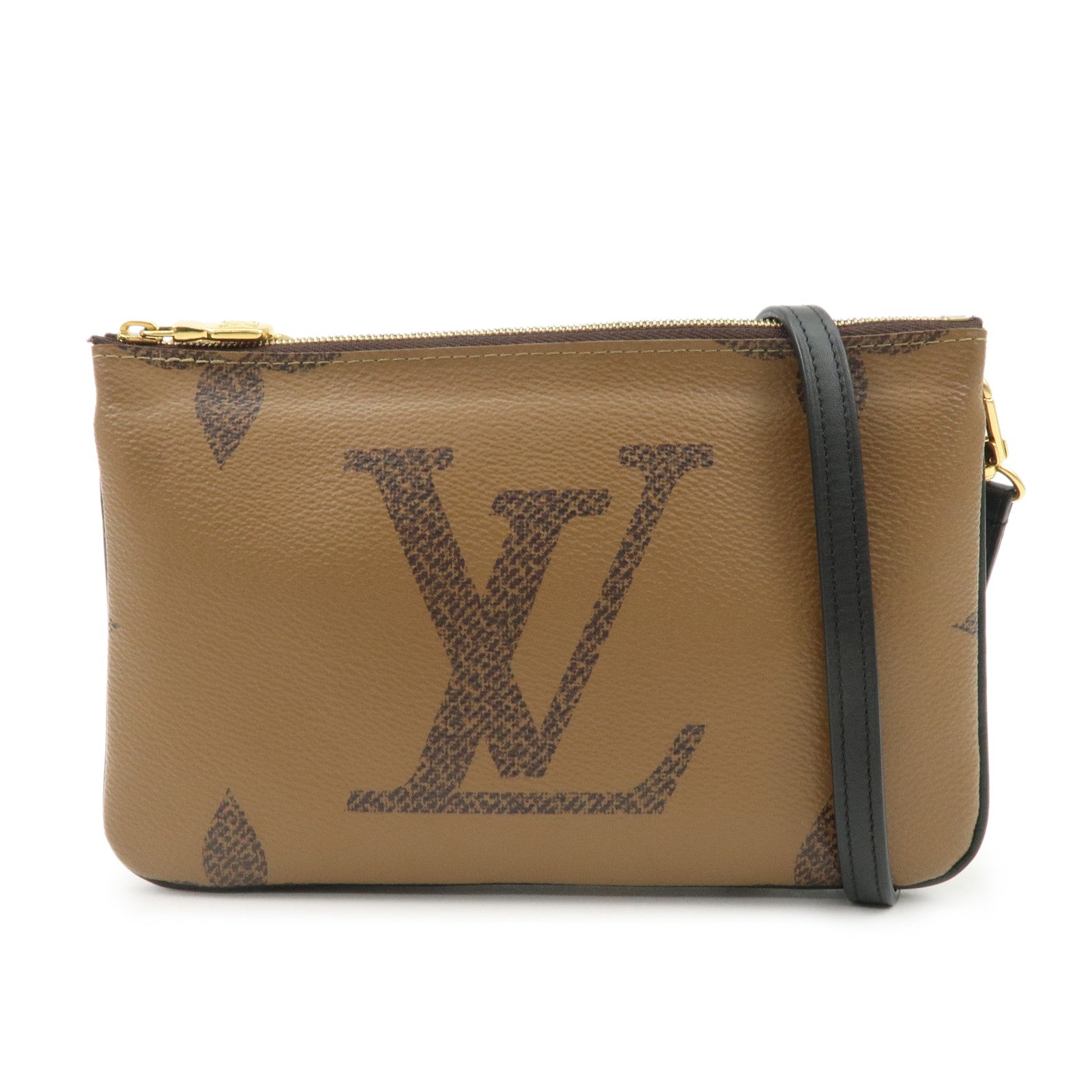 Louis-Vuitton-Giant-Reverse-Pochette-Double-Zip-Shoulder-Bag