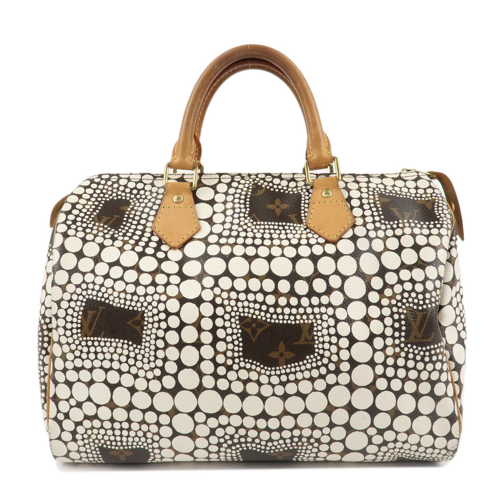 Louis-Vuitton-Monogram-Town-Speedy-30-Yayoikusama-Hand-Bag-M40690